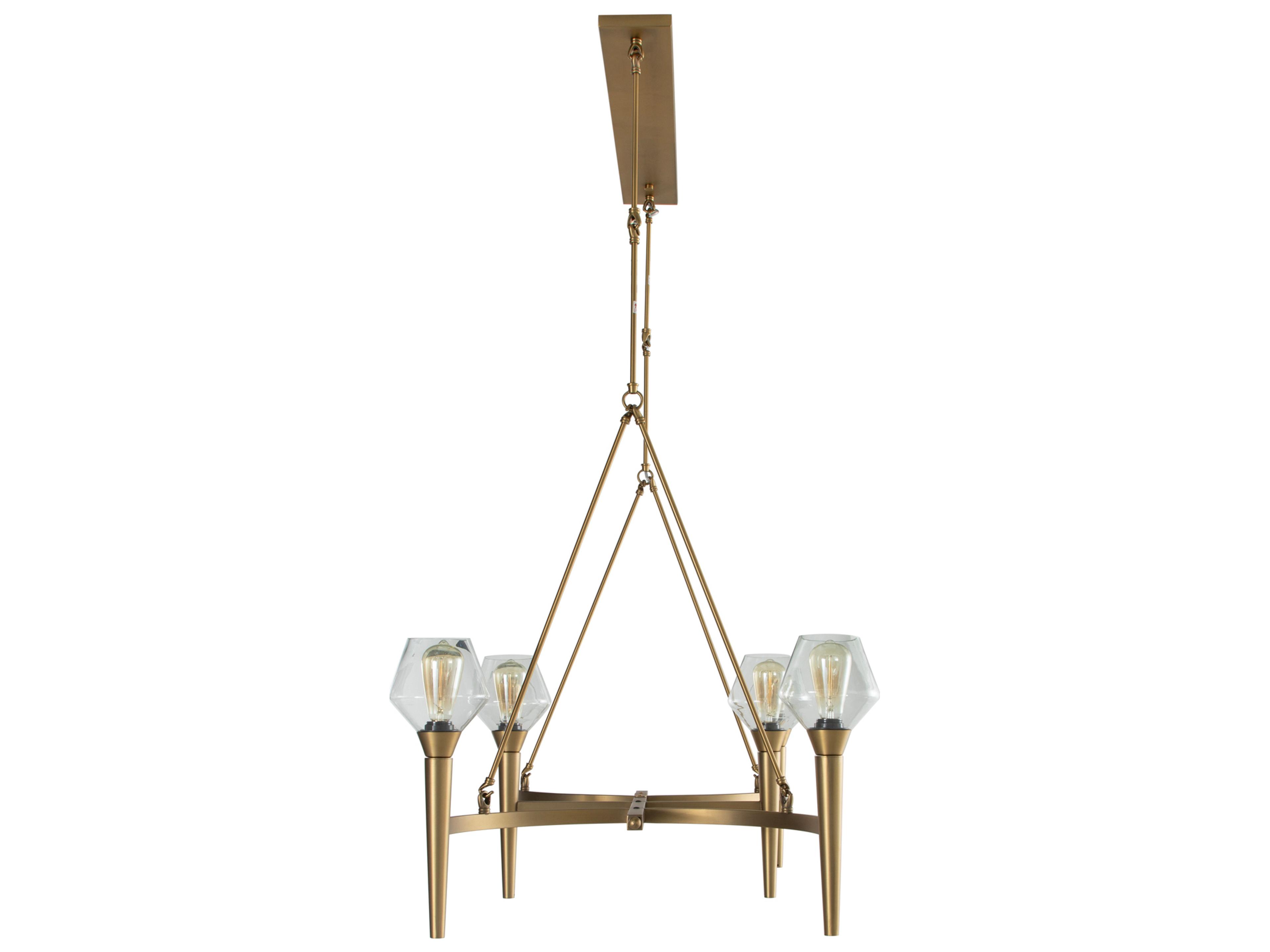 Gabby Kimbrell 6-Light Brass Island Pendant