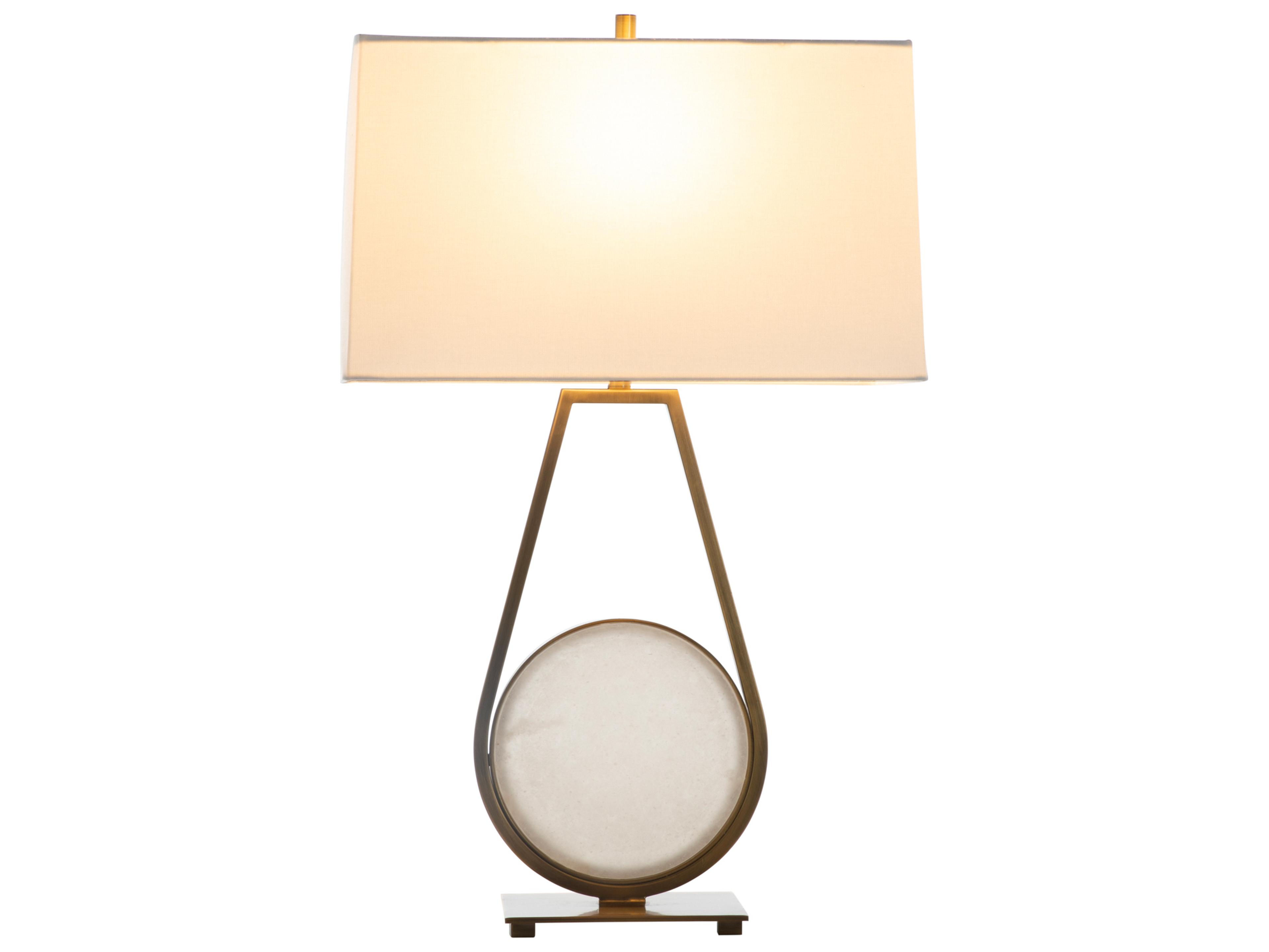 Gabby Emerald White Buffet Lamp