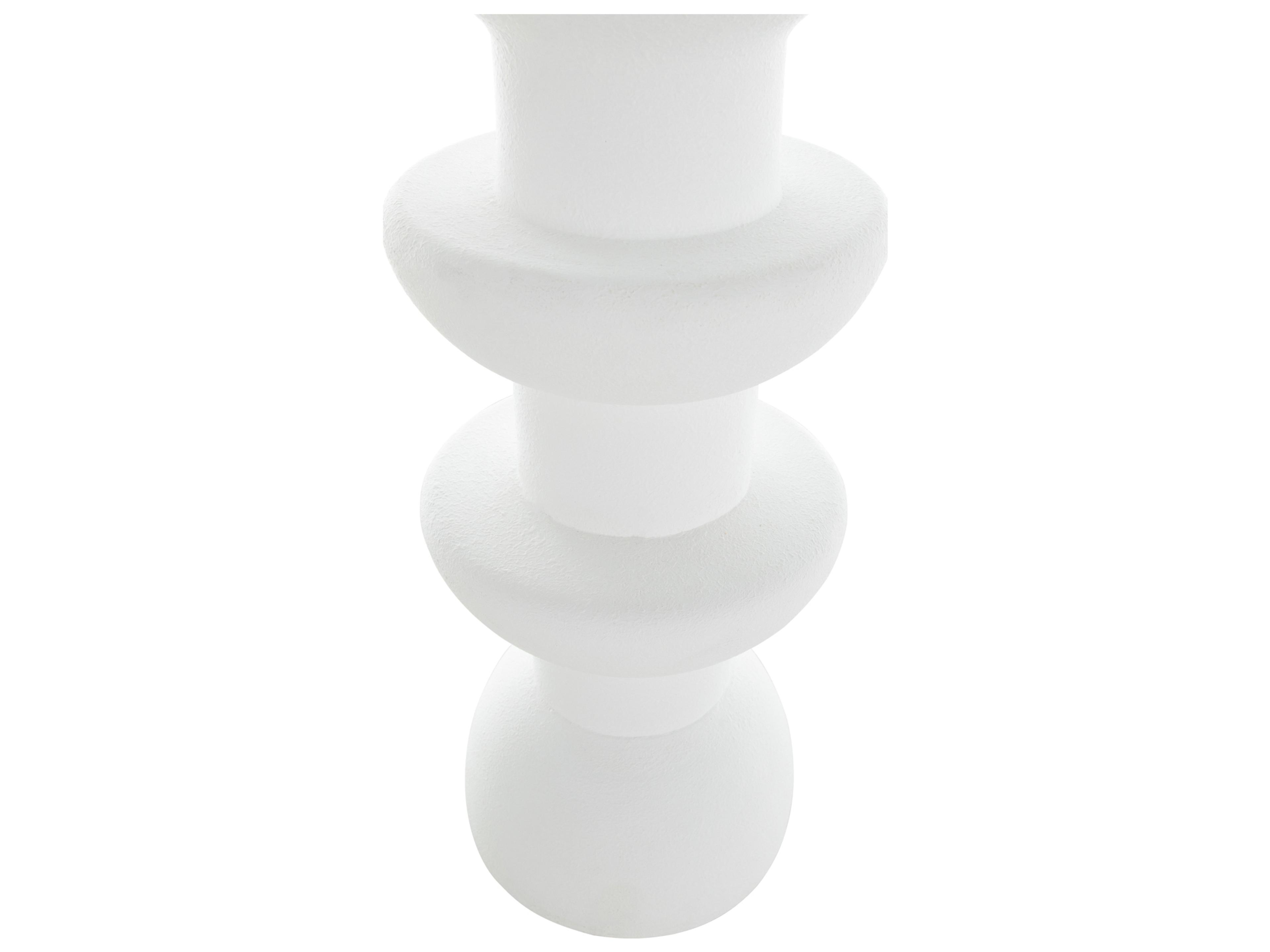 Gabby Honu Plaster White Natural Linen Buffet Lamp