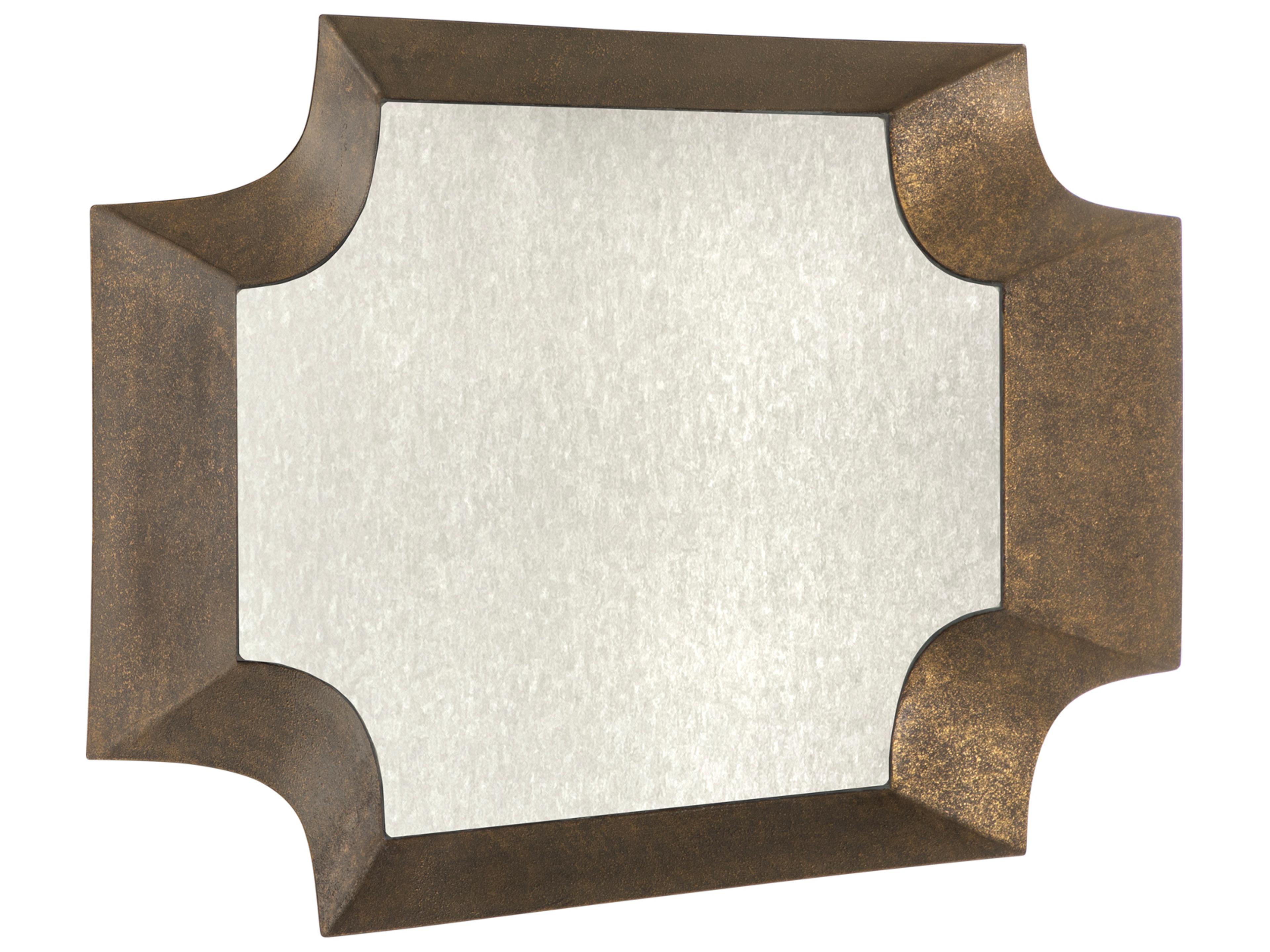 Farris Gilded Gold Yellow Wall Mirror