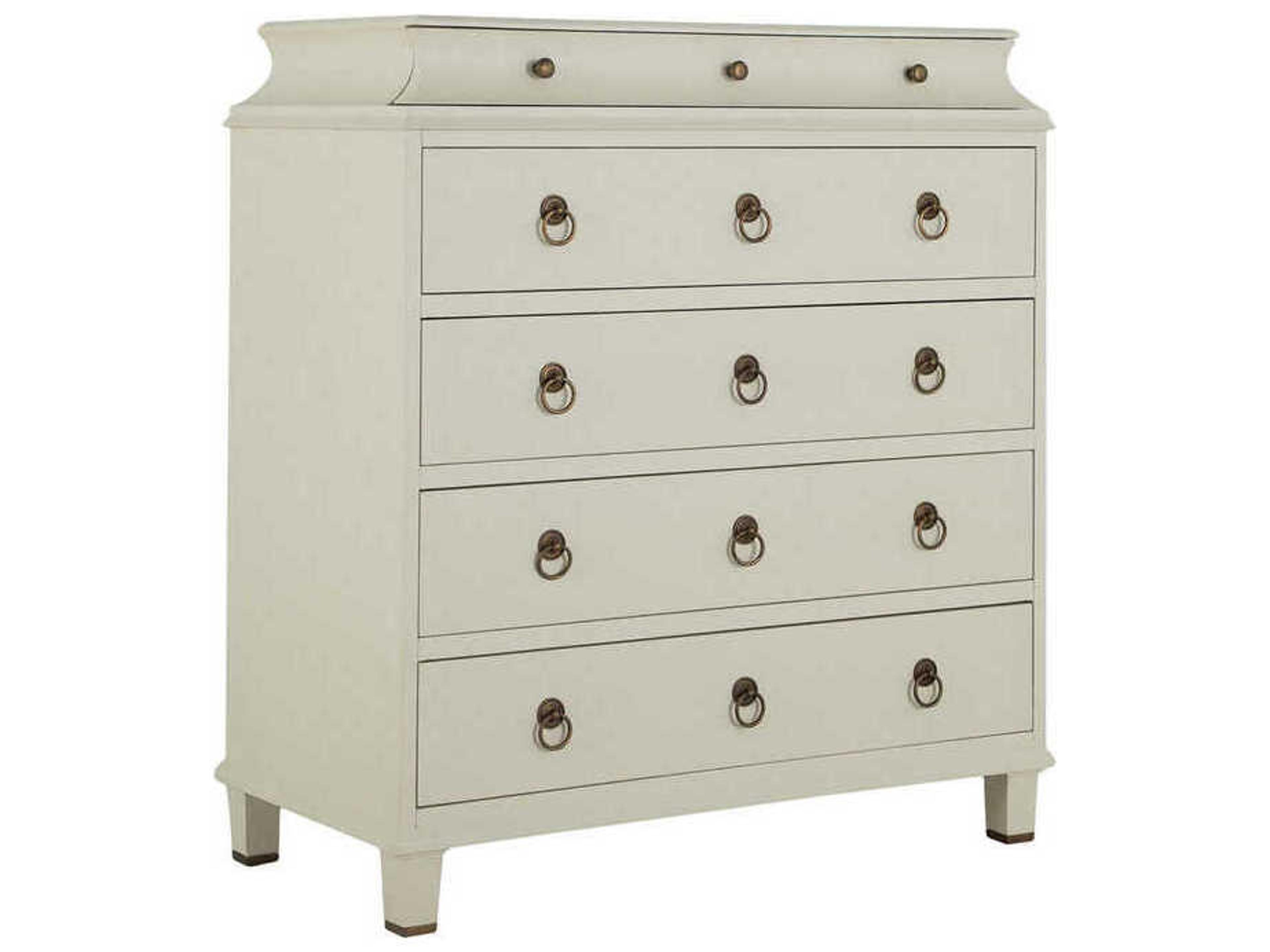 Irene Antique White Mindi Wood Accent Chest