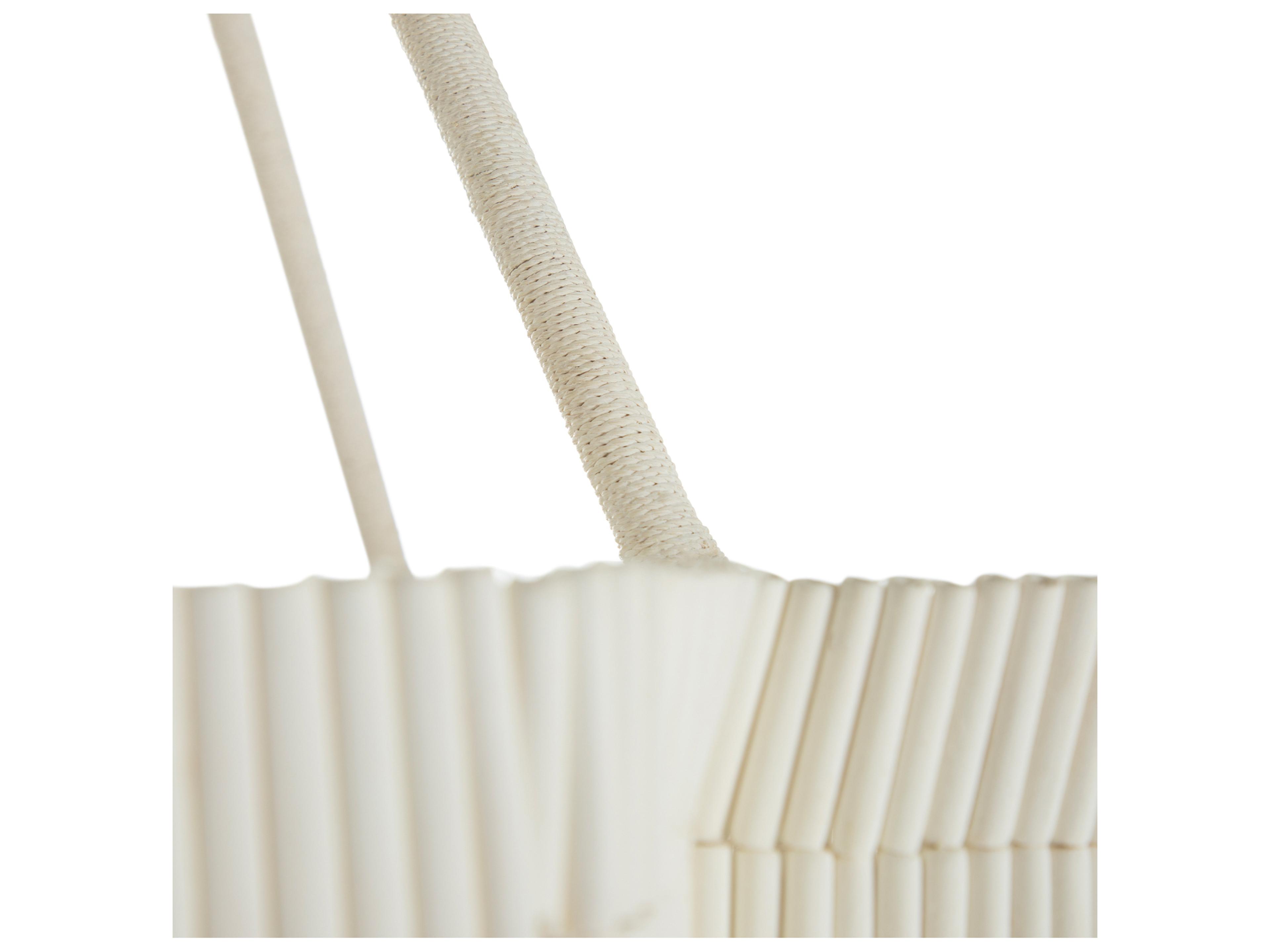 Gabby Mimi 4-Light Winter White Natural Ivory Tiered Pendant