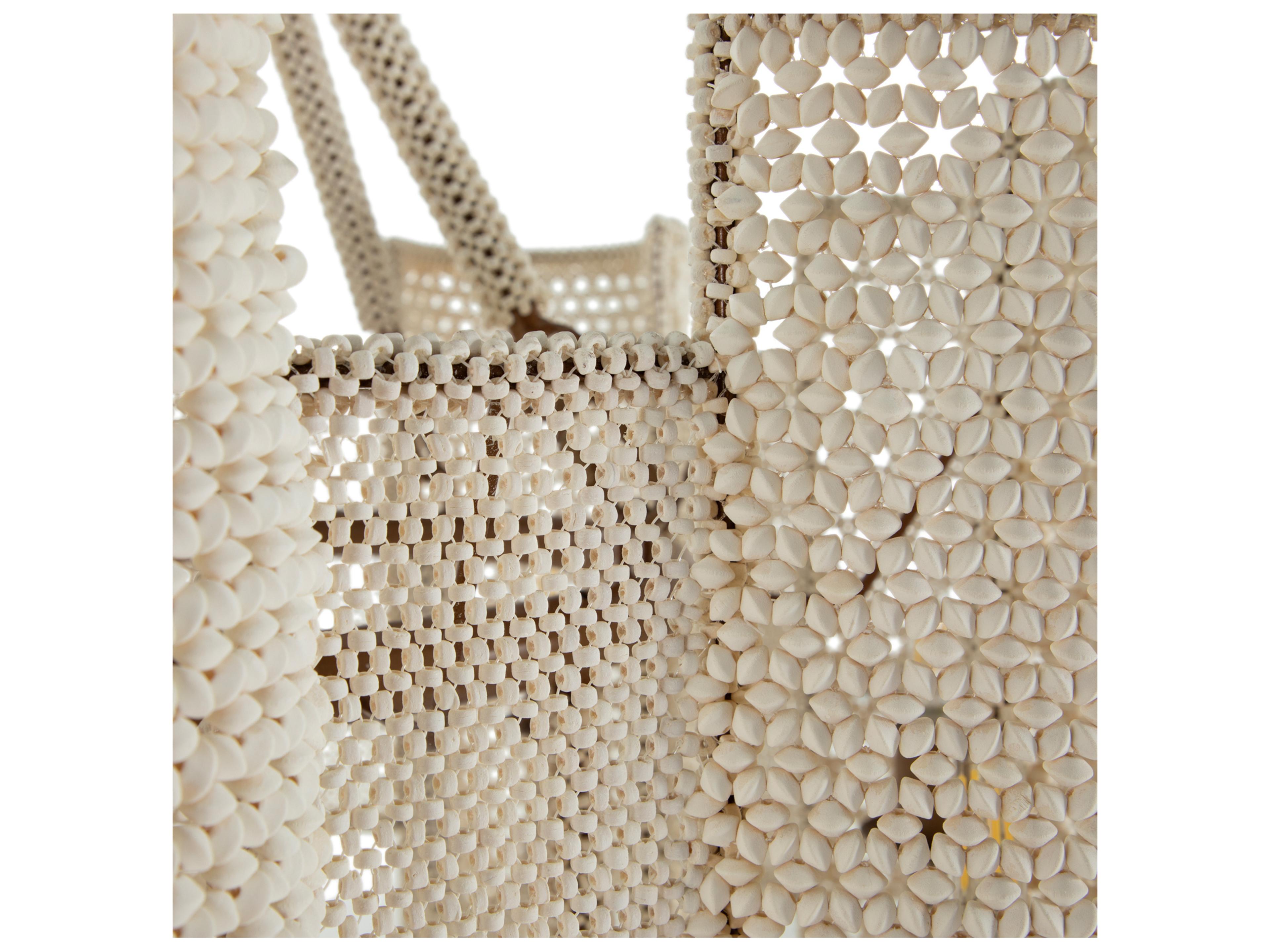 Gabby Teagan 7-Light Winter White Natural Ivory Tiered Pendant