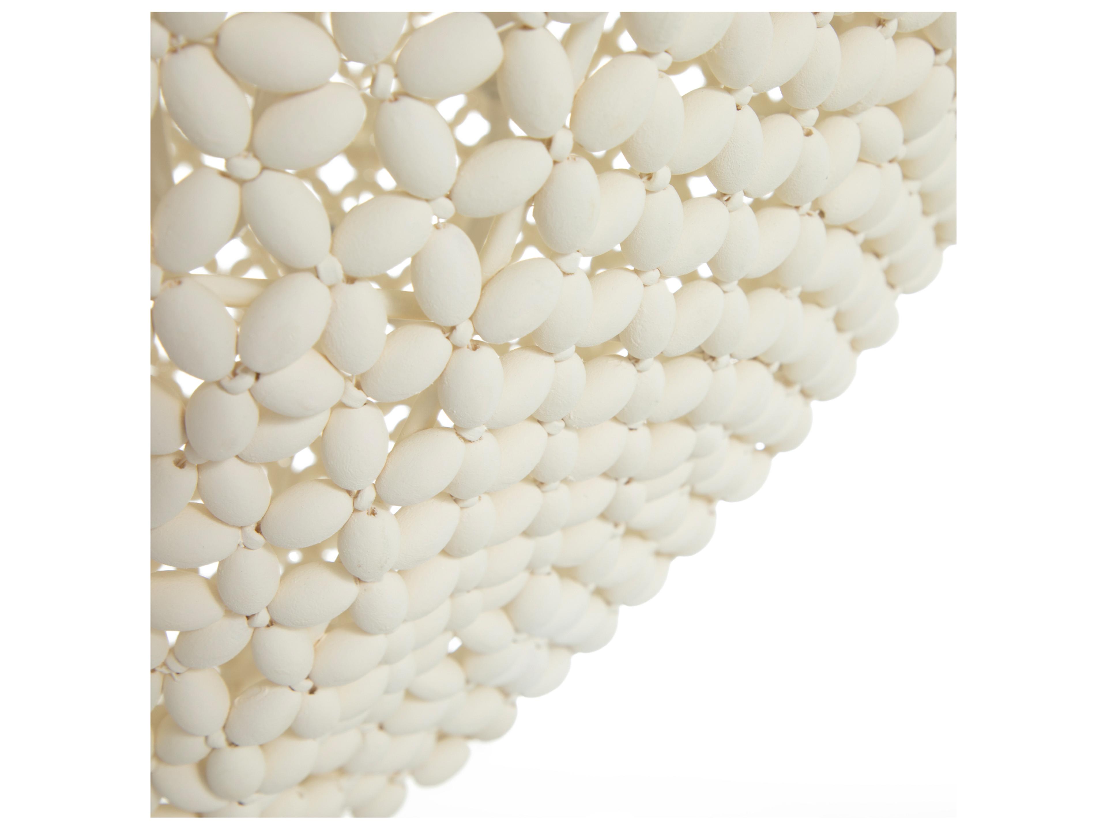 Gabby Rita 4-Light Winter White Natural Brown Pendant