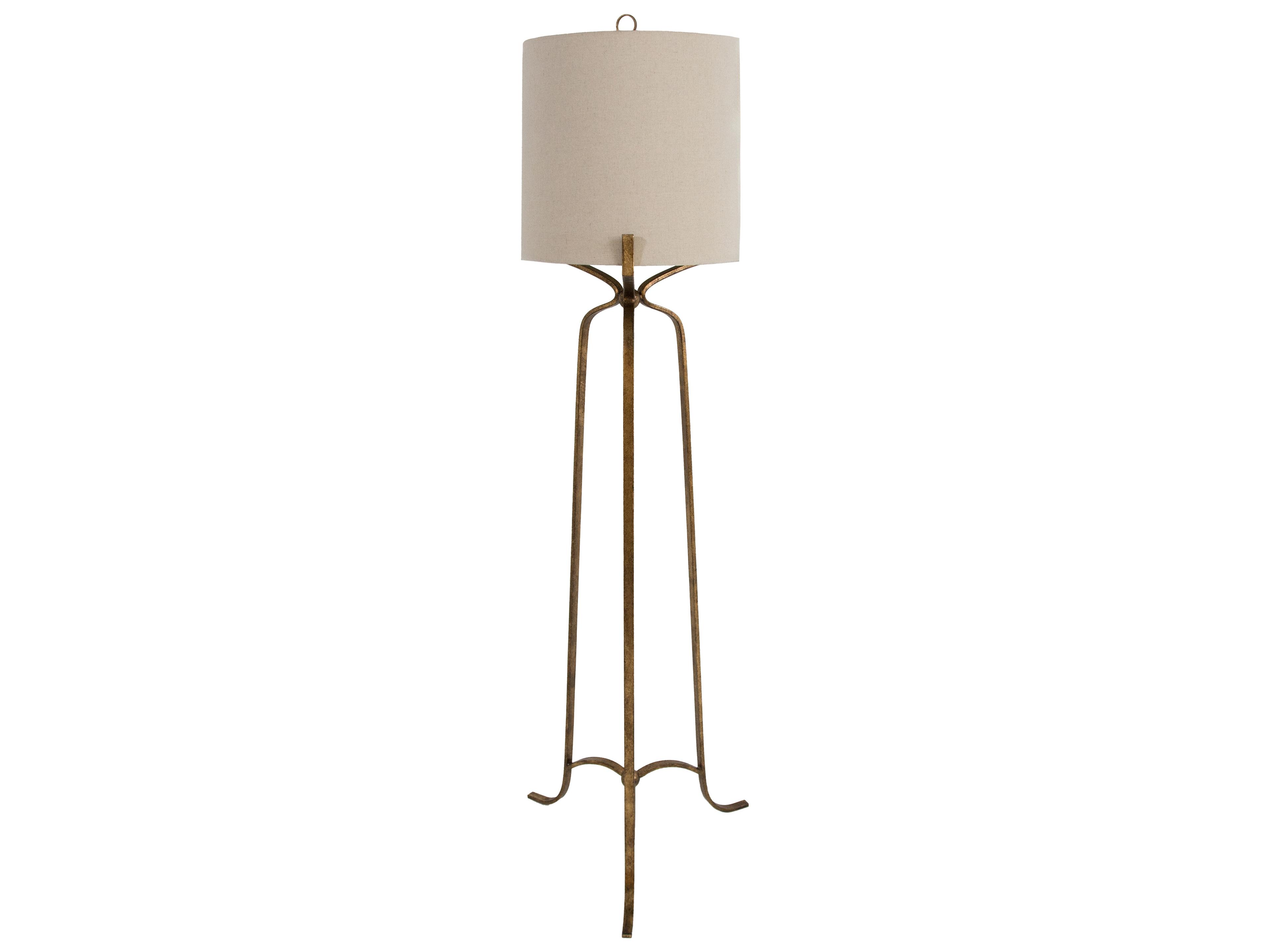 Evie Ashwell Gold Floor Lamp