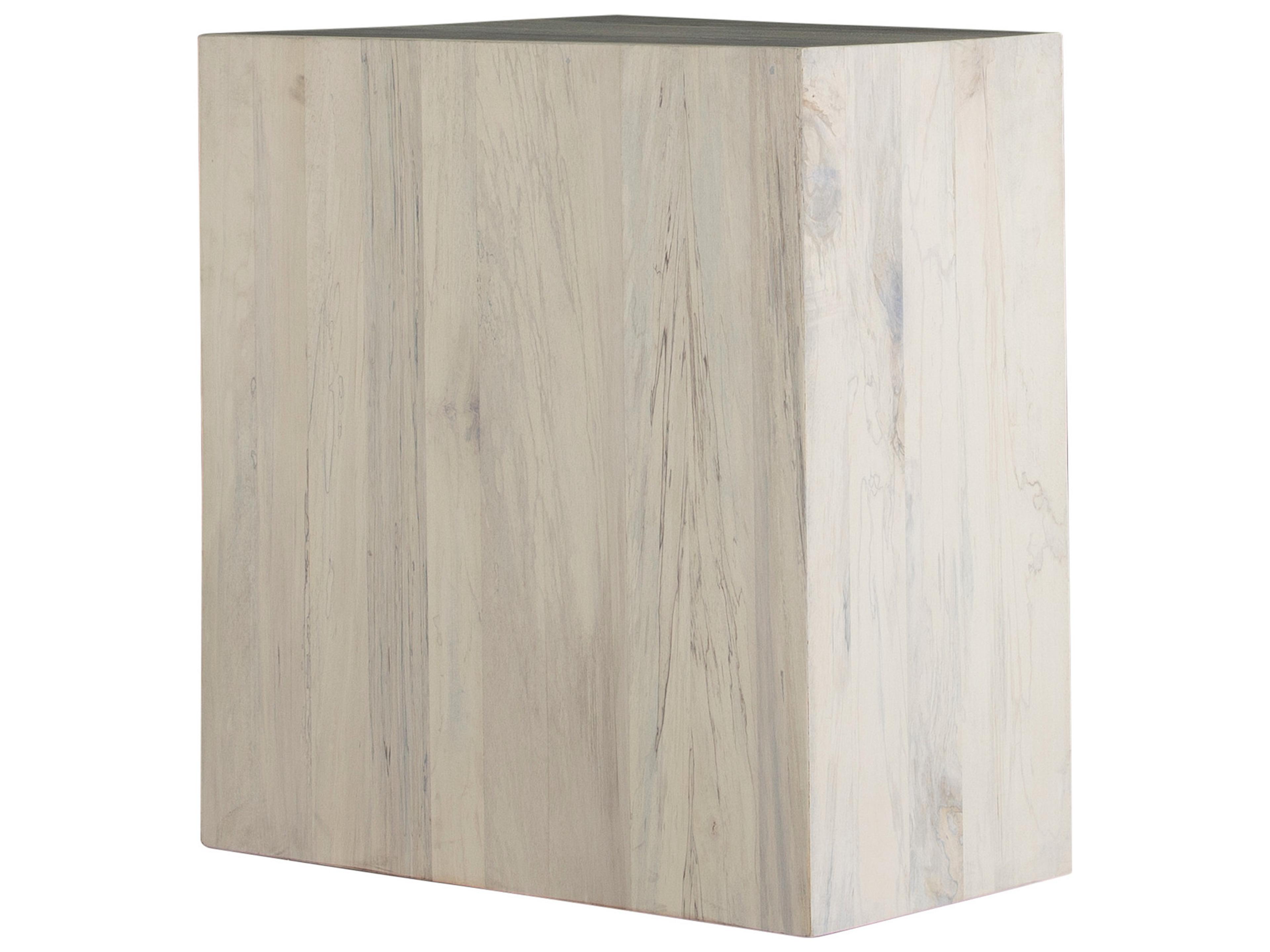 Alistair Rectangular Wood Natural Spalted End Table