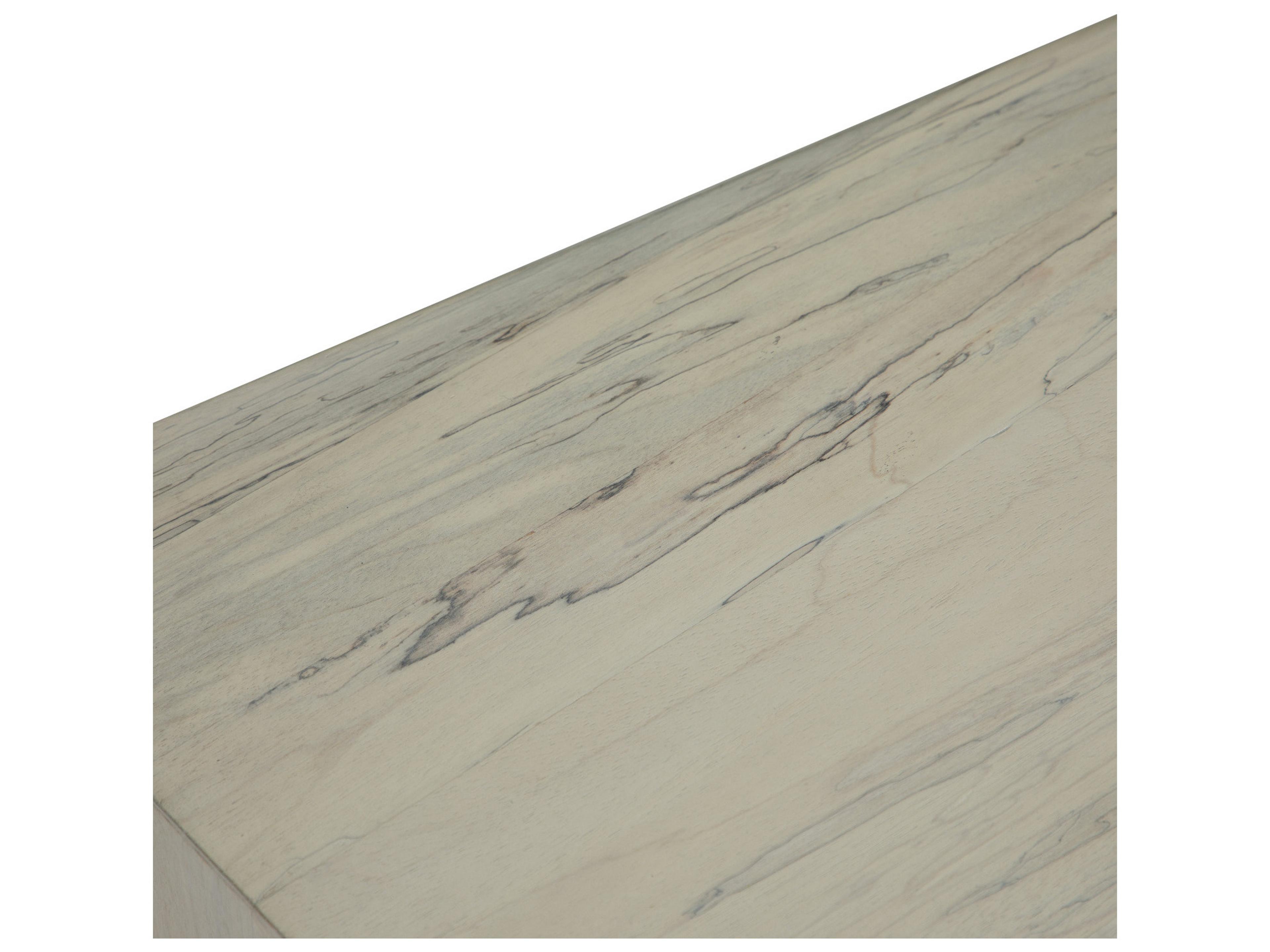 Gabby Alistair Rectangular Wood Natural Spalted End Table