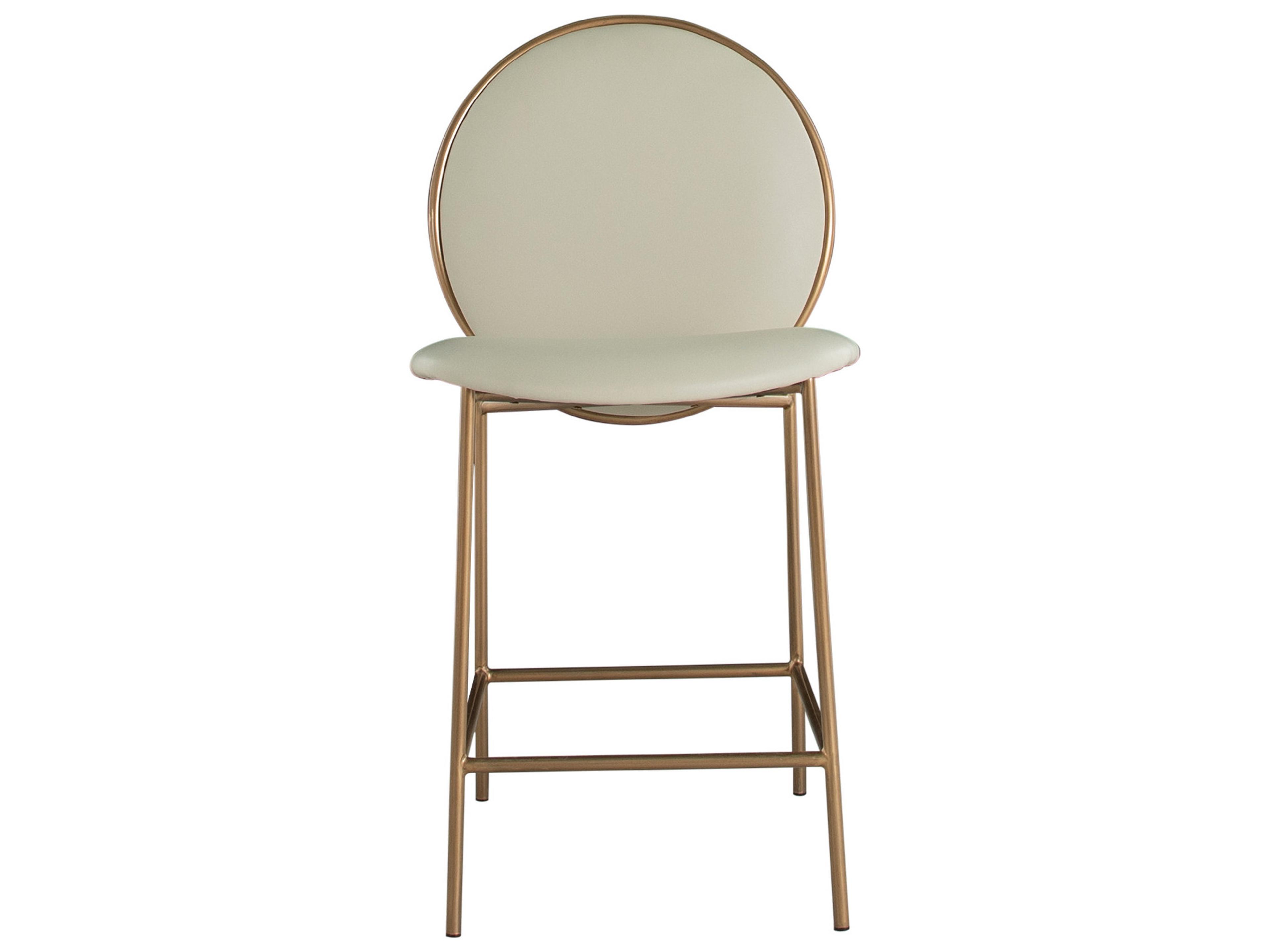 Gabby Evelyn Faux Leather Counter Stool