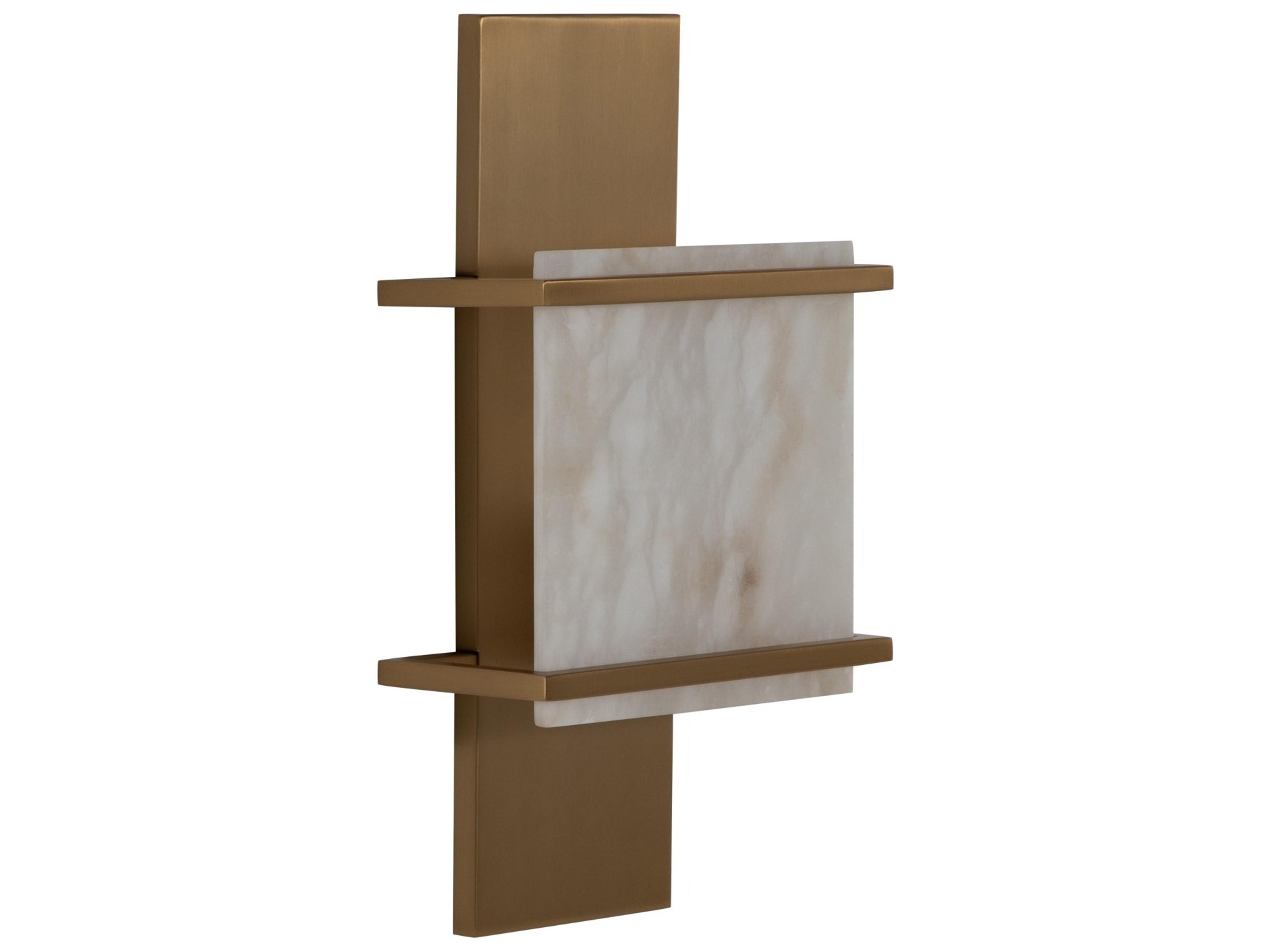 Brooks 1-Light Brass Wall Sconce