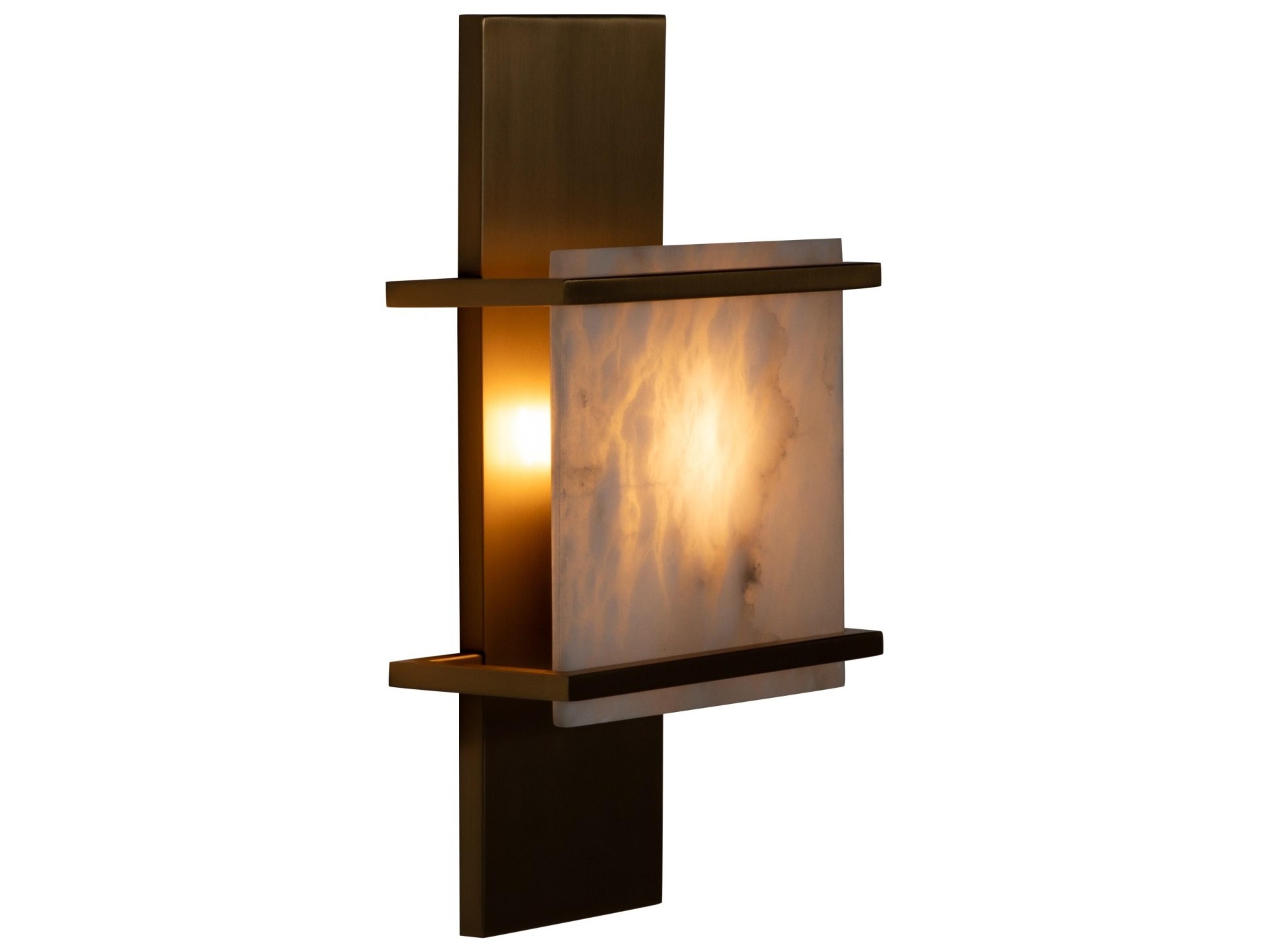 Gabby Brooks 1-Light Brass Wall Sconce