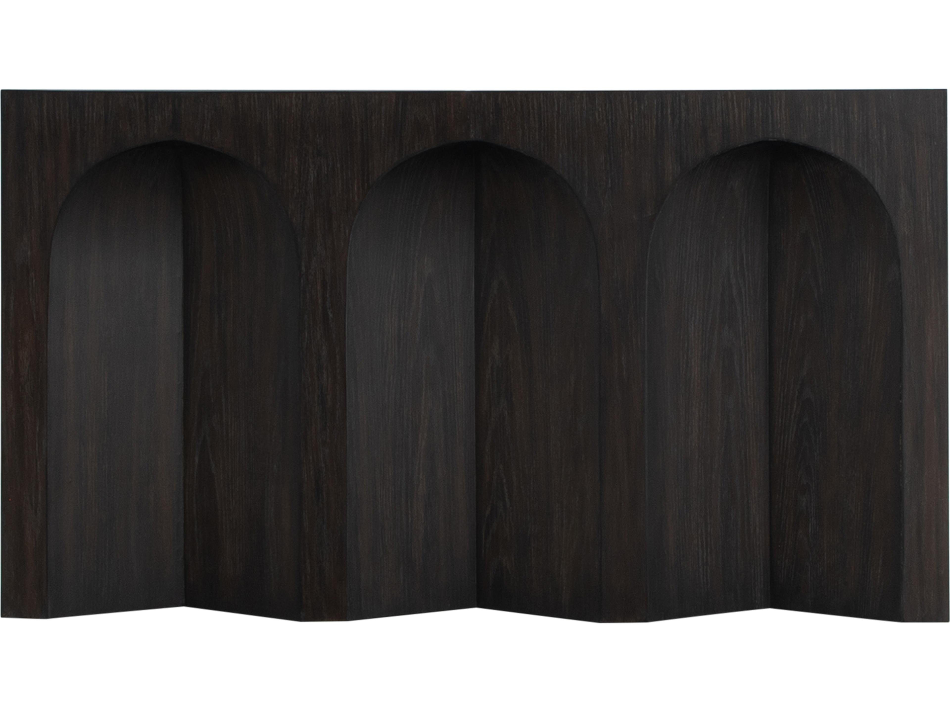 Gabby Arlee Rectangular Wood Brown Console Table