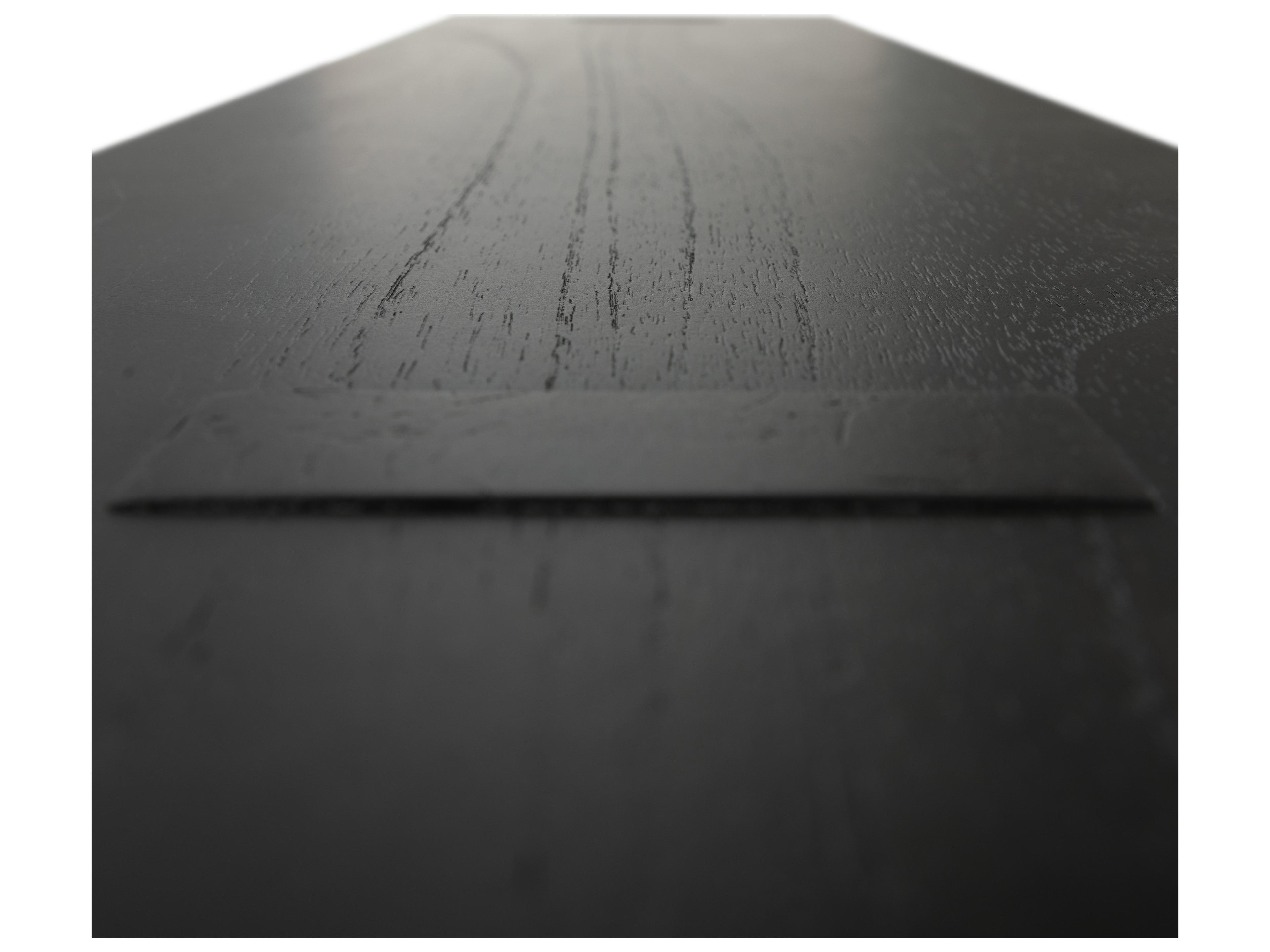 Gabby Havana Rectangular Wood Black Brown Console Table