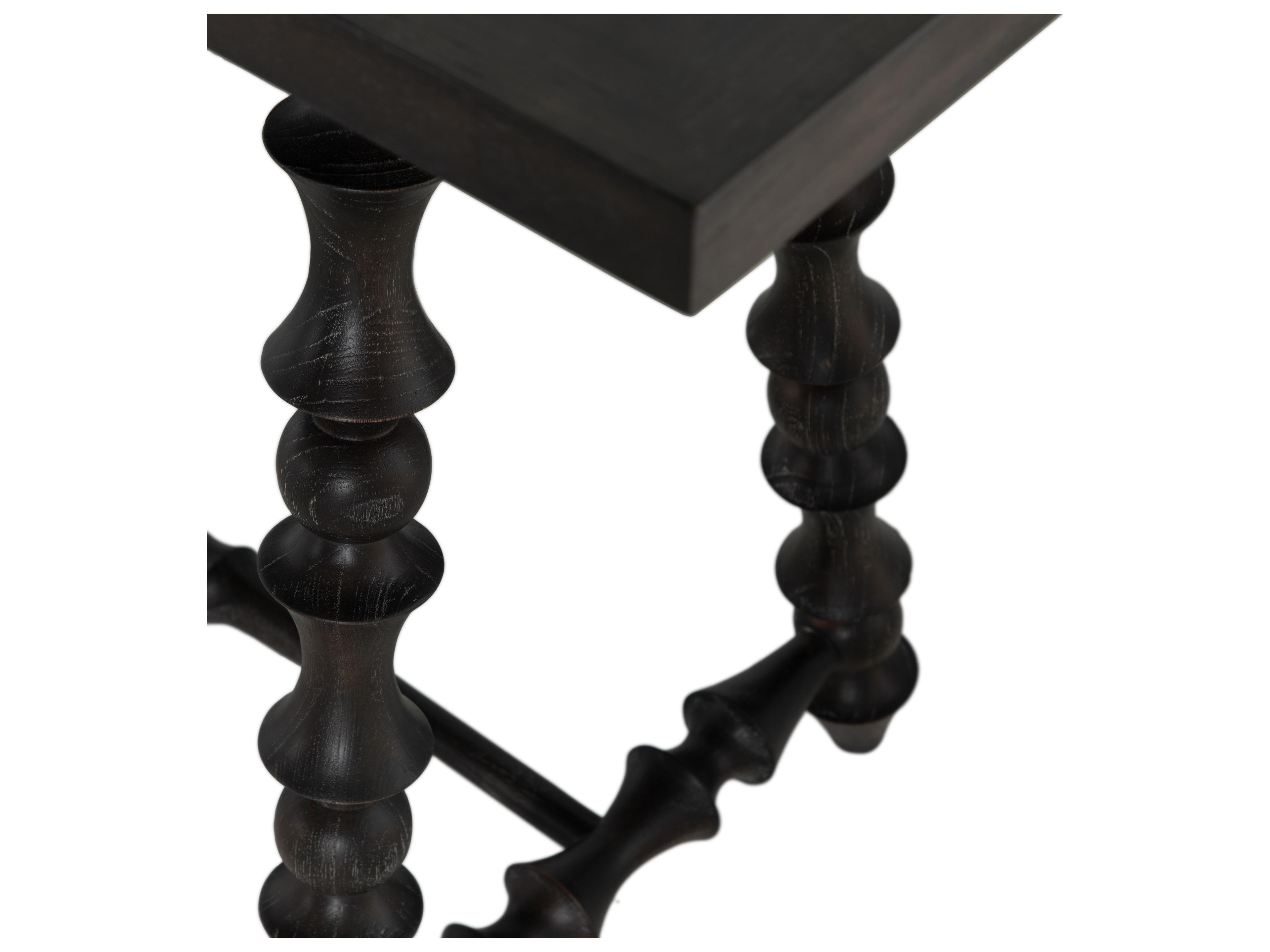 Gabby Kirkwood Rectangular Wood Black Console Table