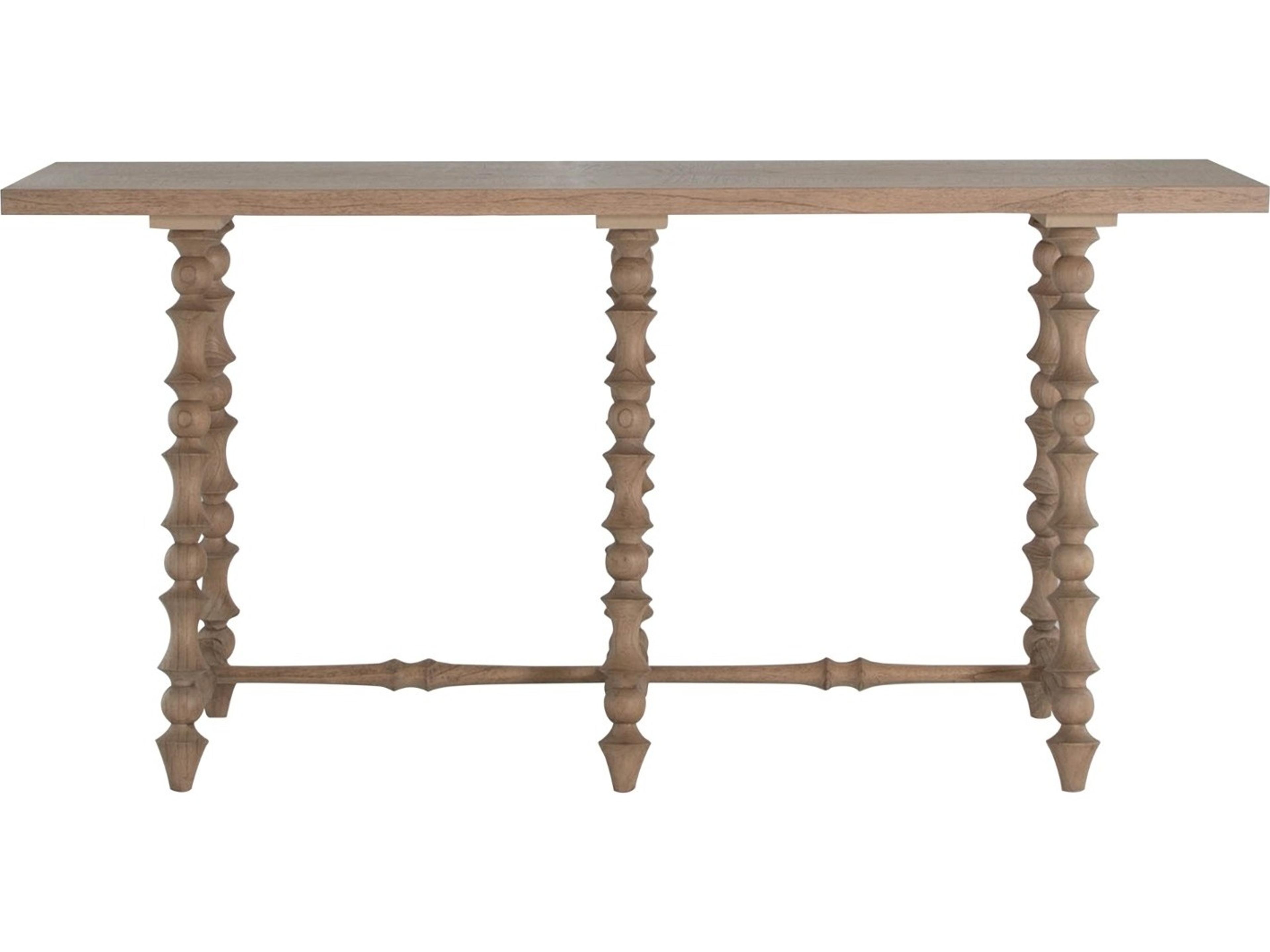 Gabby Kirkwood Rectangular Wood Brown Natural Console Table