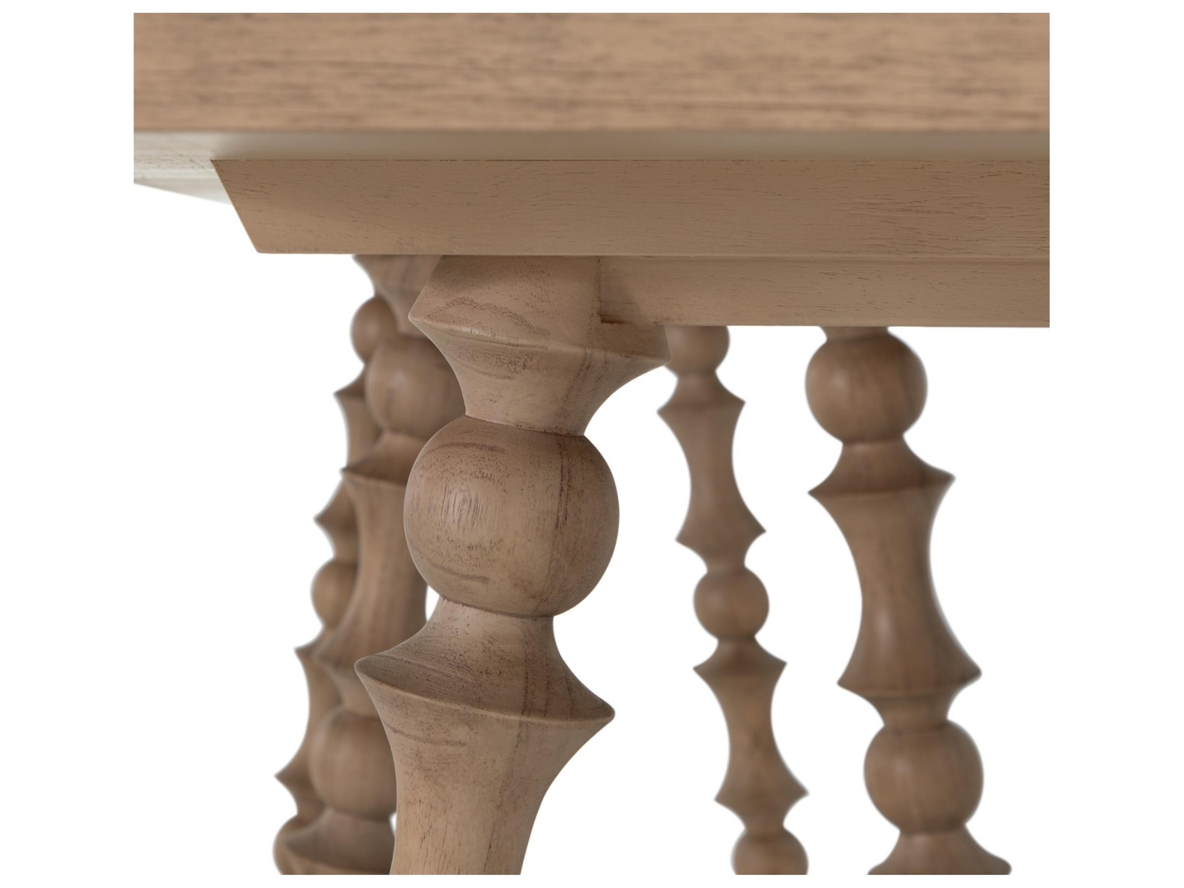 Gabby Kirkwood Rectangular Wood Brown Natural Console Table