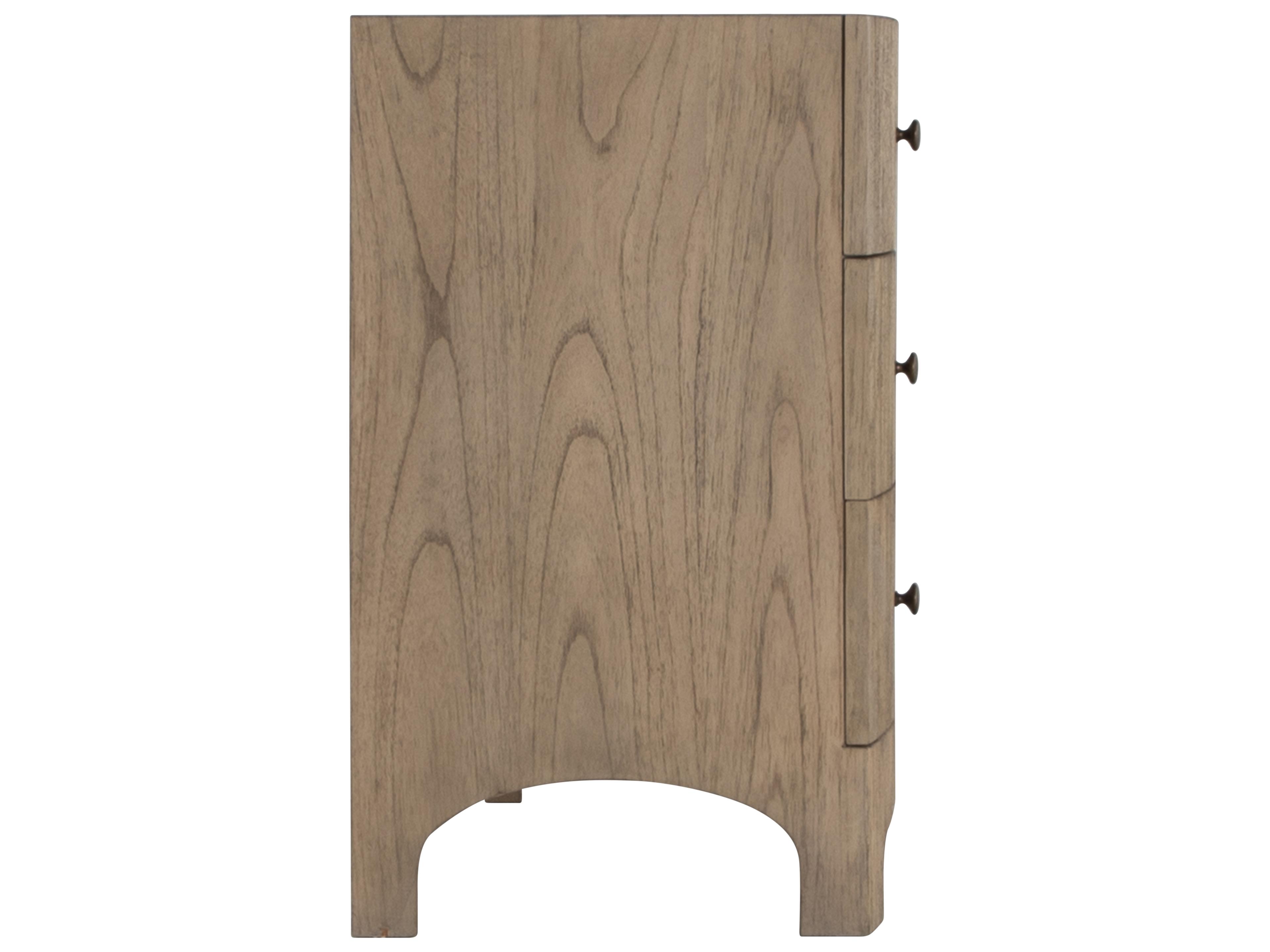 Gabby Princeton 6-Drawers Brown Mindi Wood Double Dresser