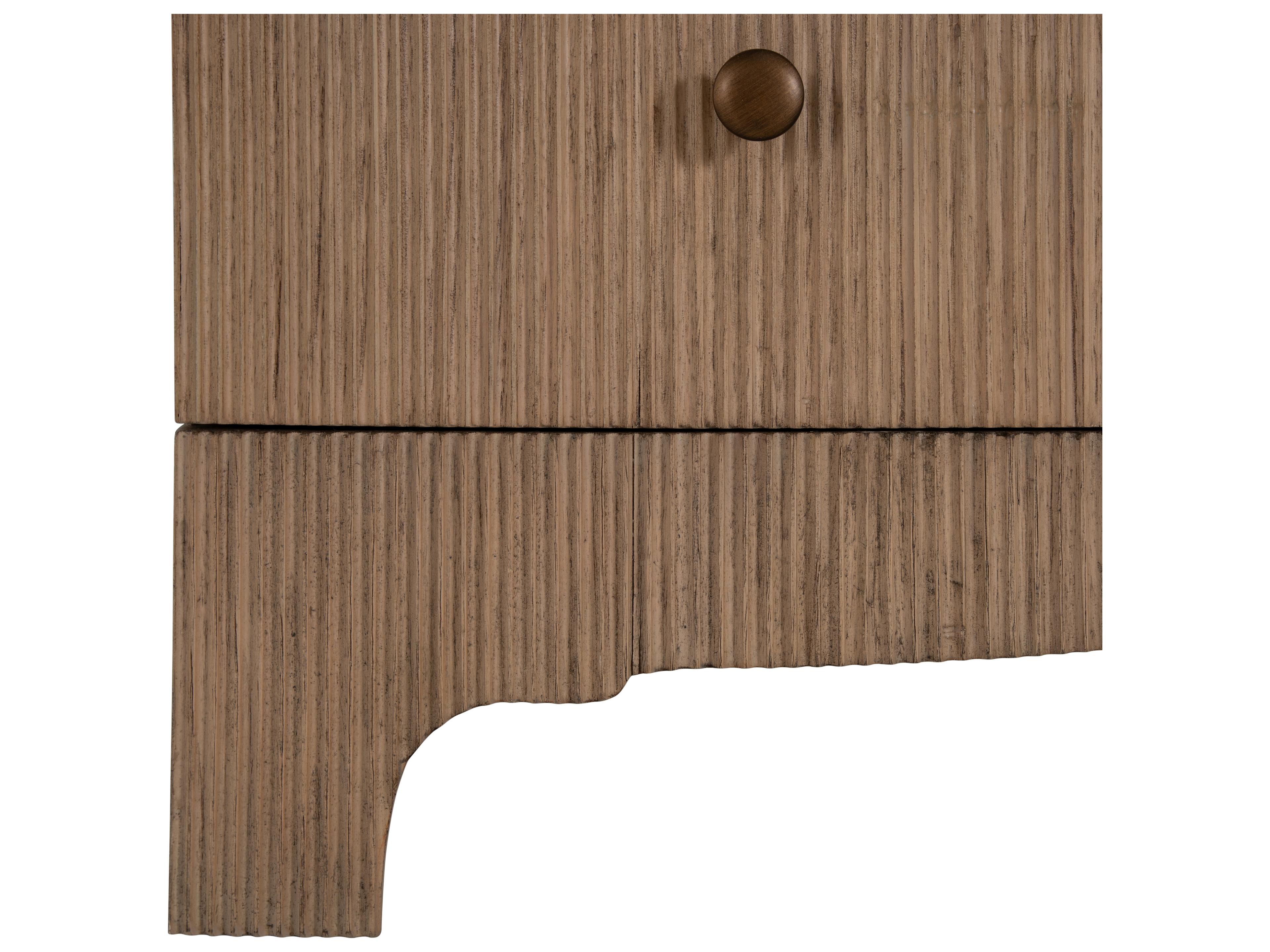 Gabby Princeton 6-Drawers Brown Mindi Wood Double Dresser