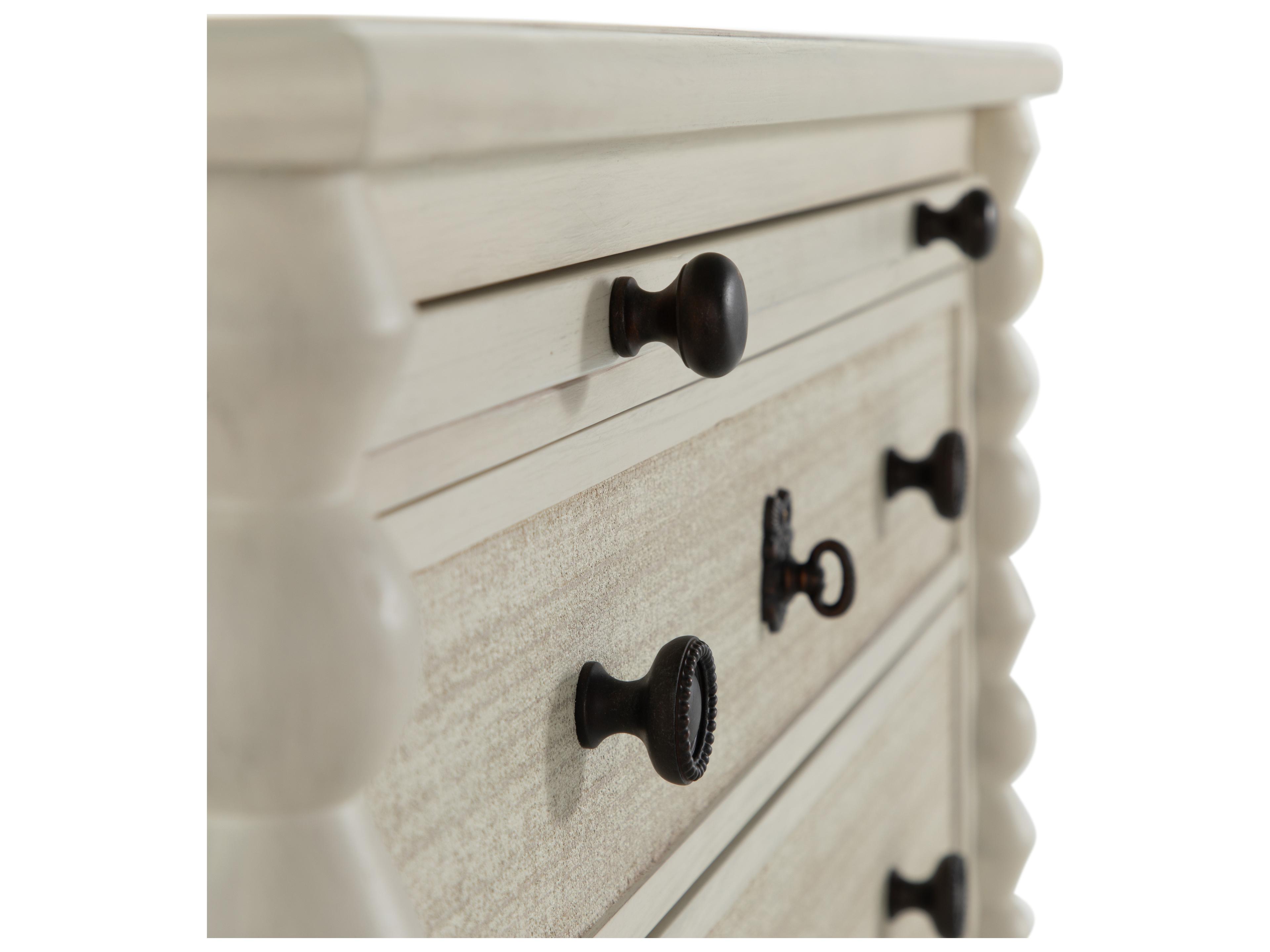 Gabby Jennifer White Mindi Wood Nightstand