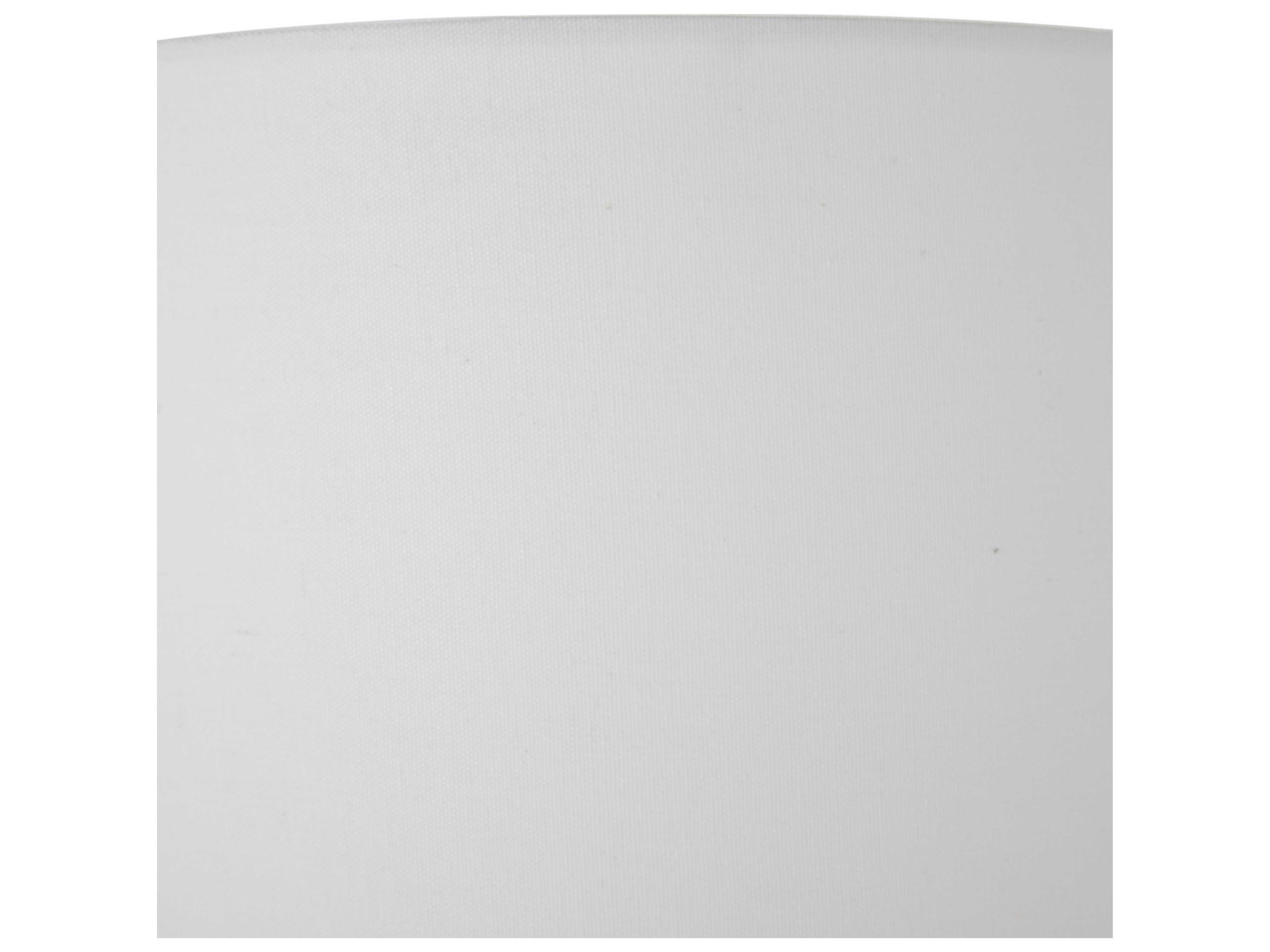 Gabby Zeno Brushed Brass White Buffett Lamp