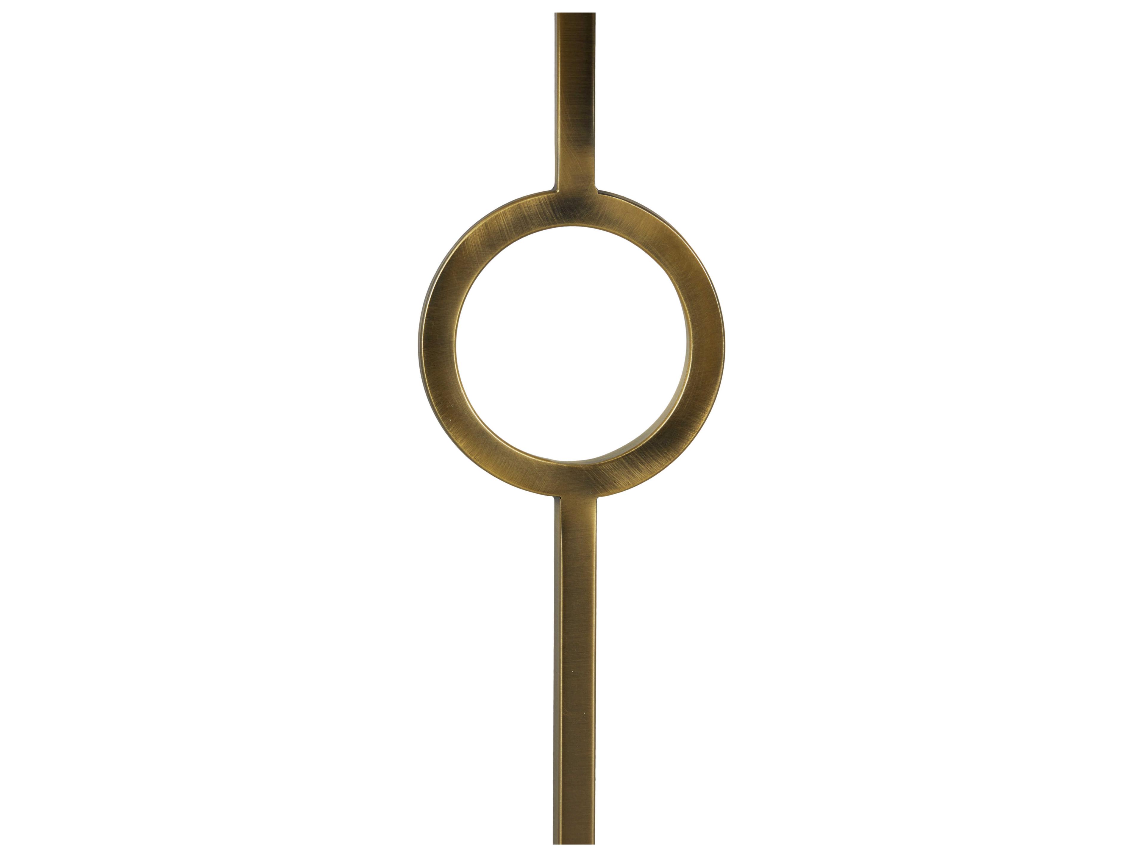 Gabby Kerry Matte Antique Brass Buffet Lamp