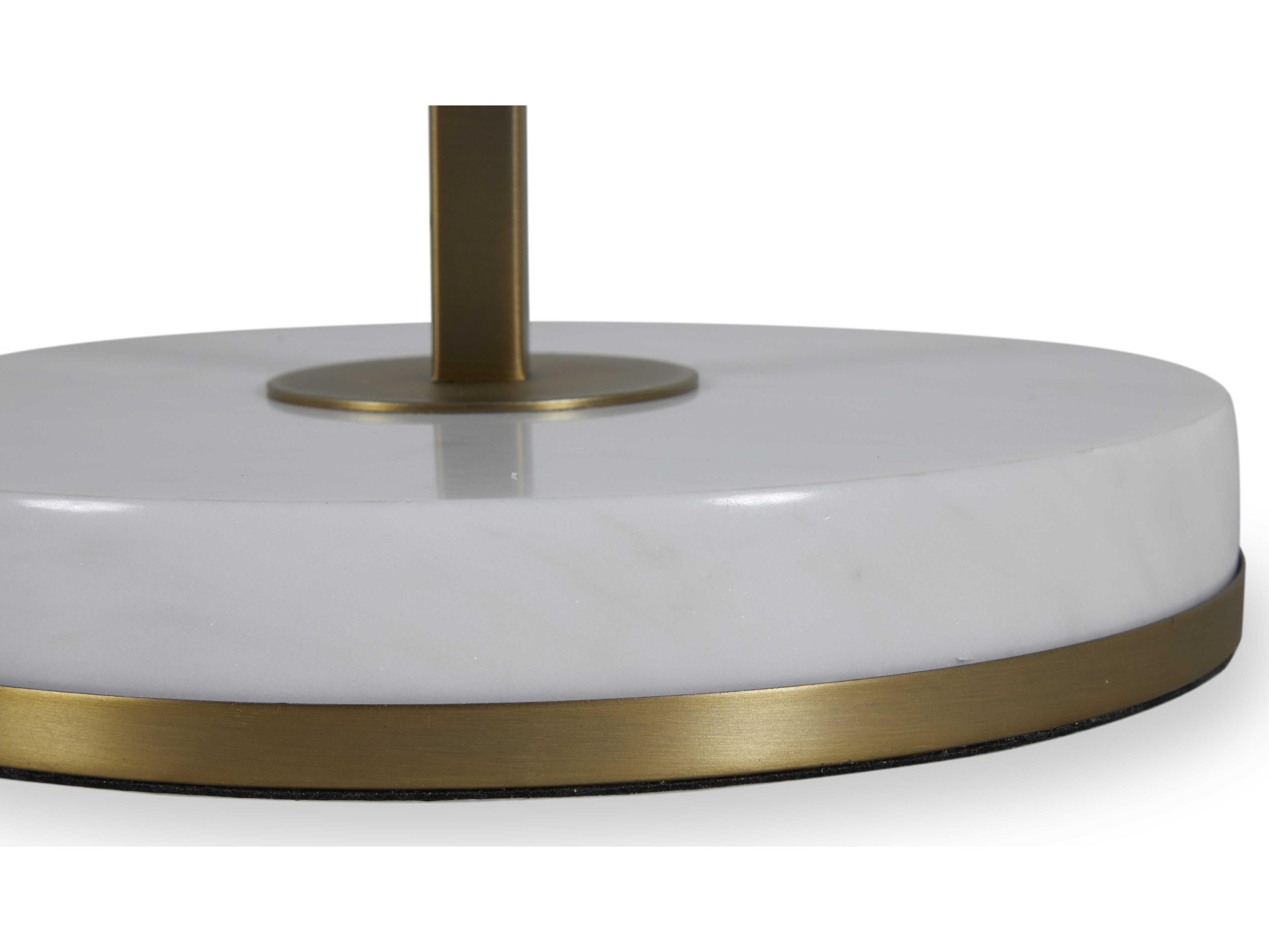 Gabby Kerry Matte Antique Brass Buffet Lamp