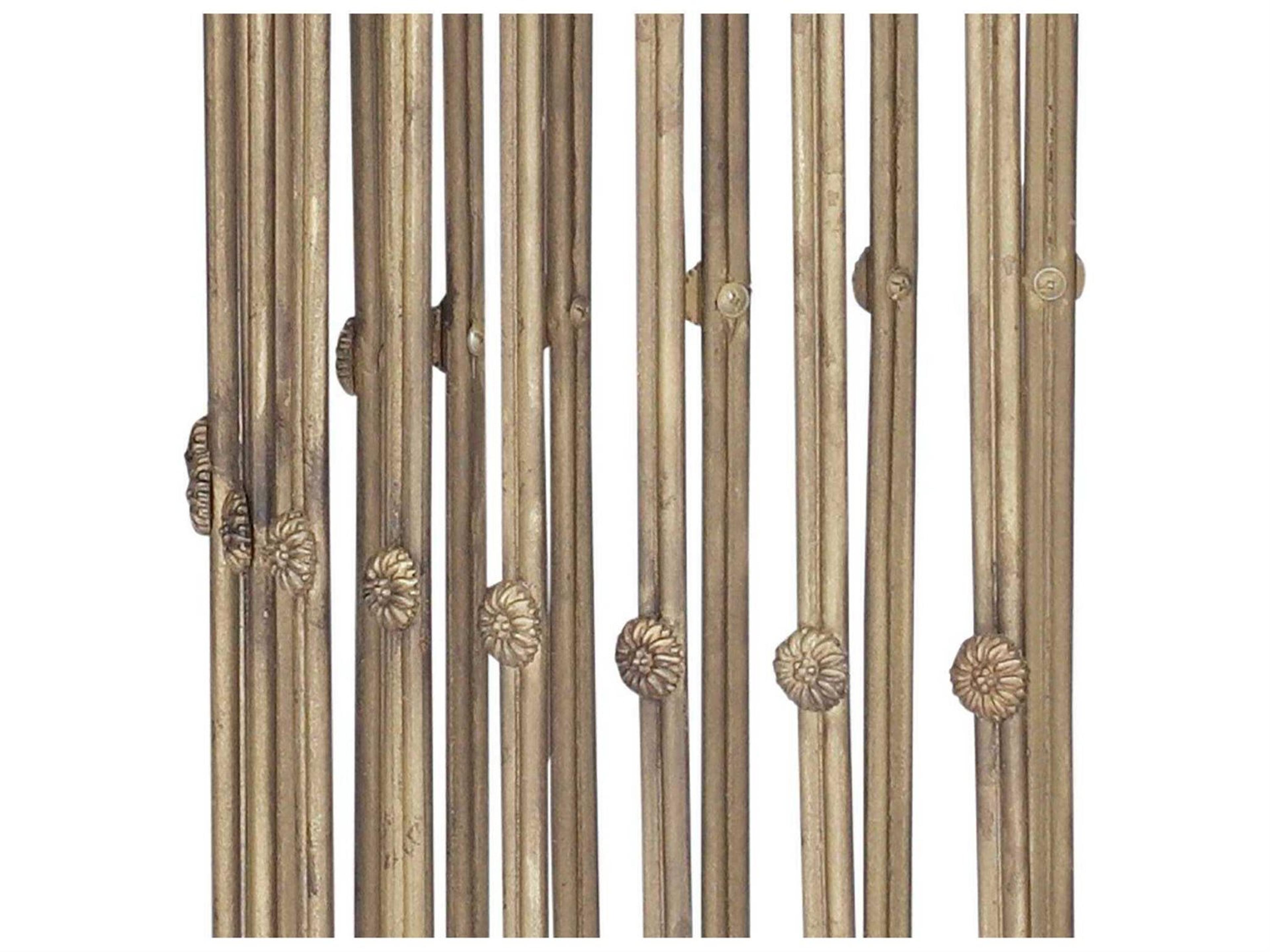 Gabby Beatrice Round Antique Mirror & Glided Iron End Table