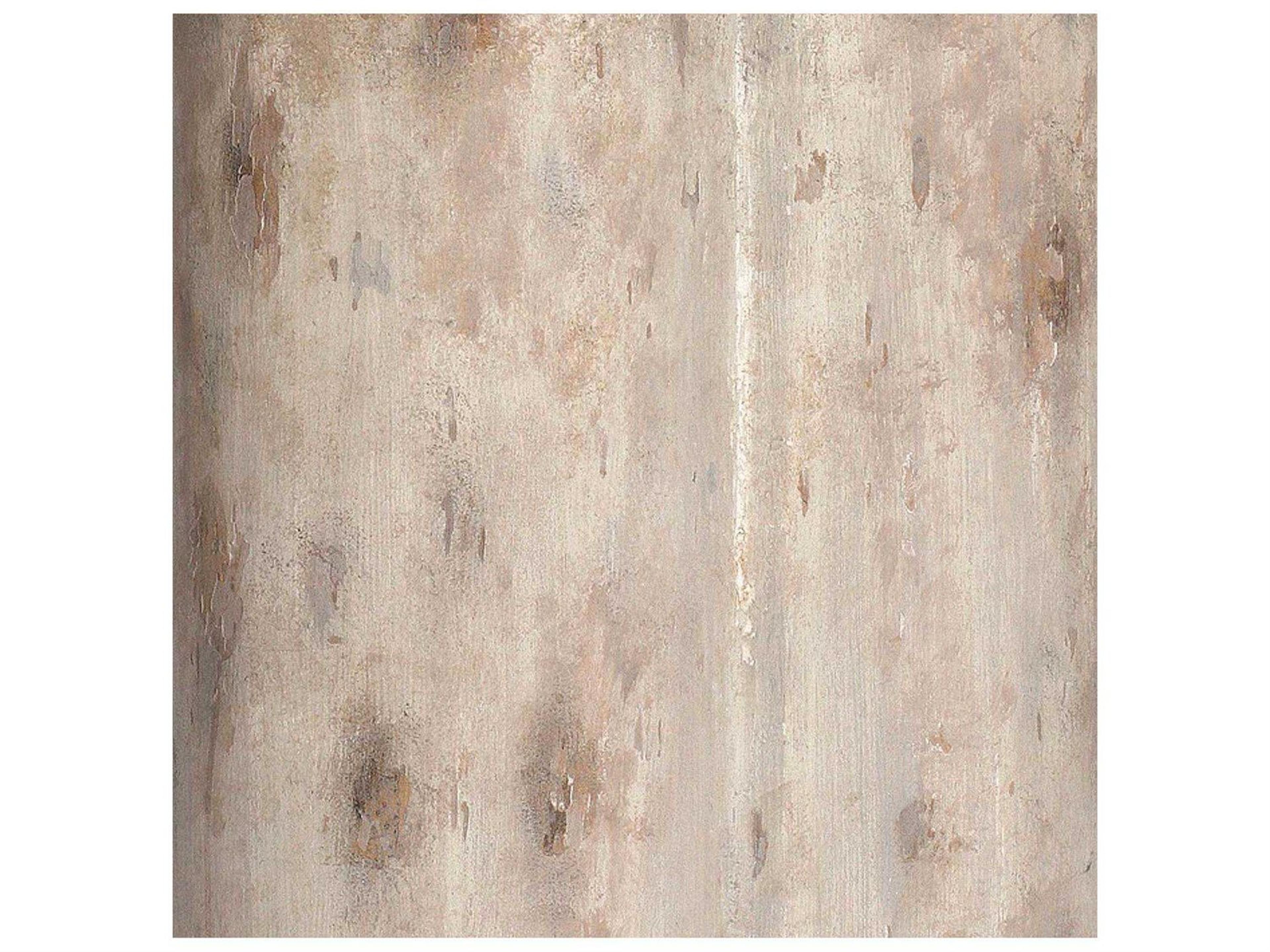 Gabby Cassandra Round Distressed Dove & Mirror End Table