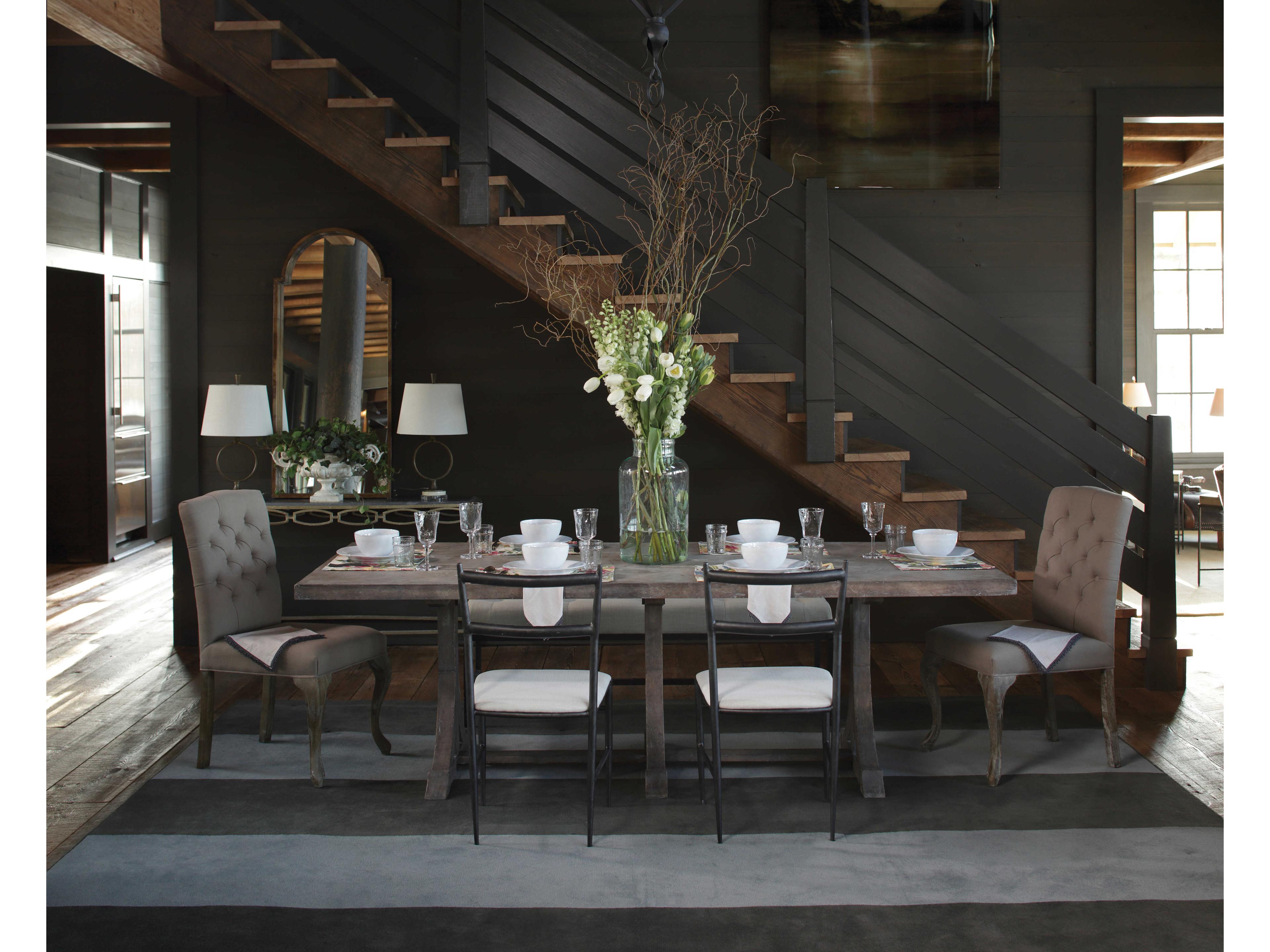 Gabby Ward Gray Upholstered Side Dining Chair