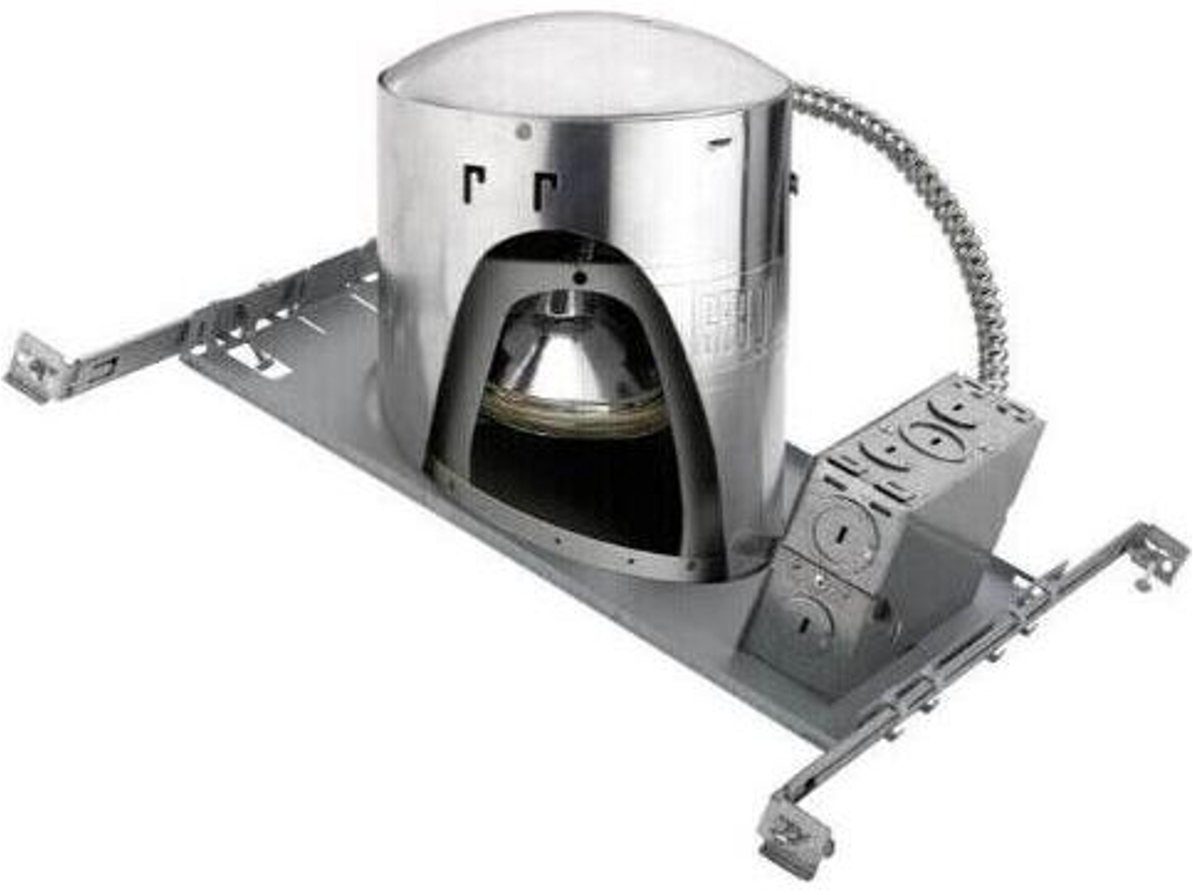 Recessed New Construction IC Airtight Sloped Ceiling Housing