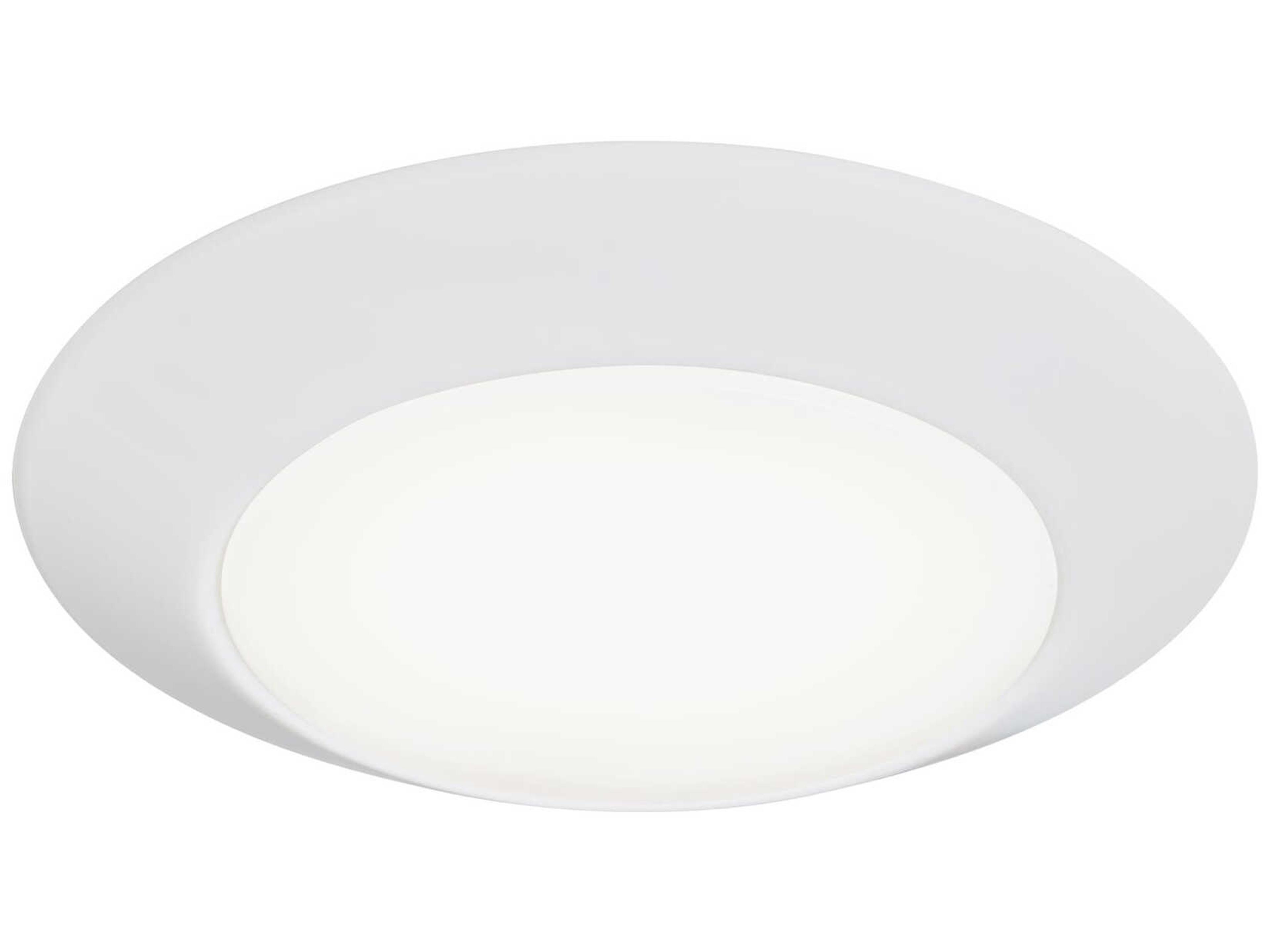 Traverse 1-Light White LED Round Recessed Light