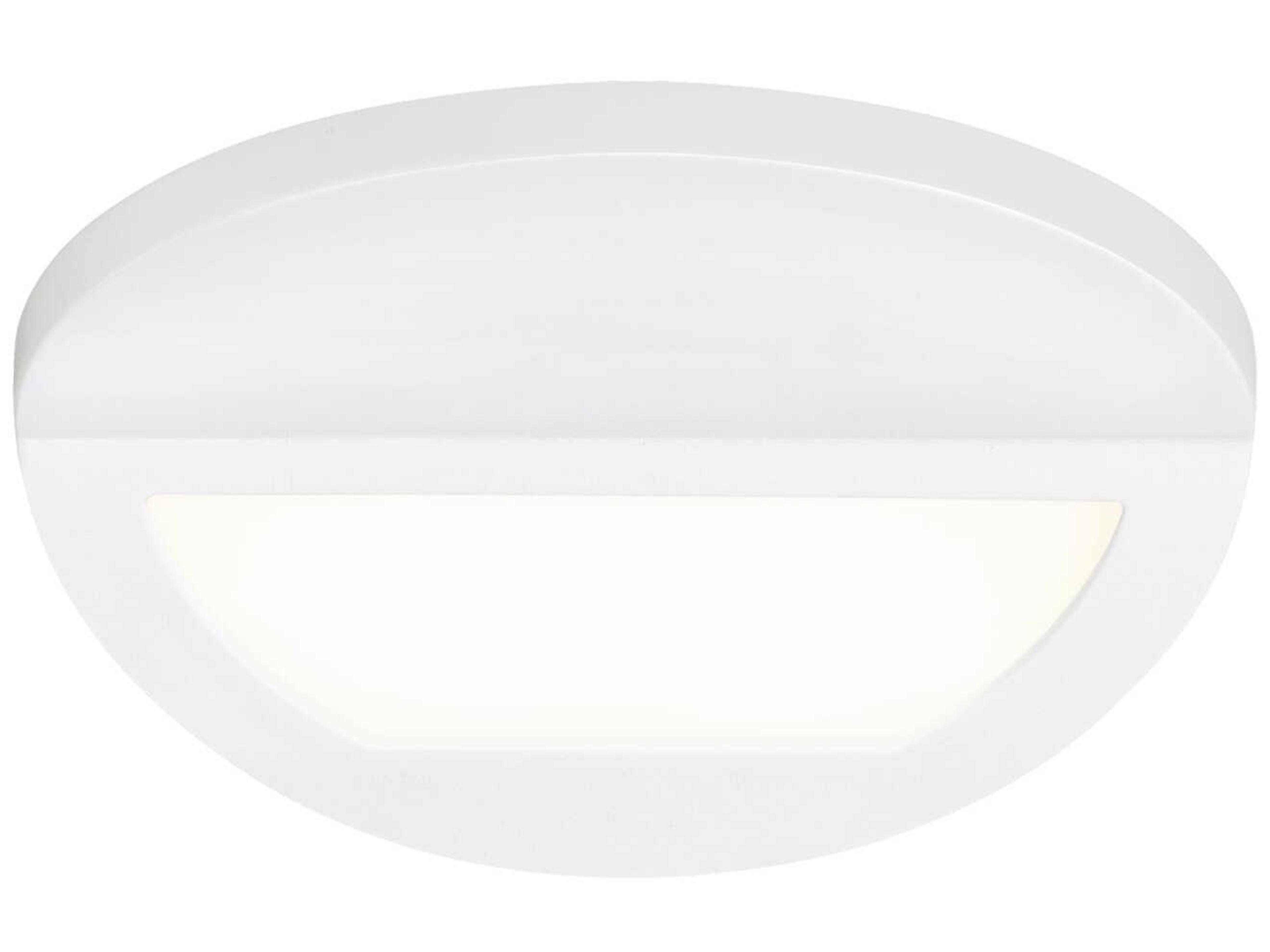 Traverse 1-Light White LED Round Recessed Light