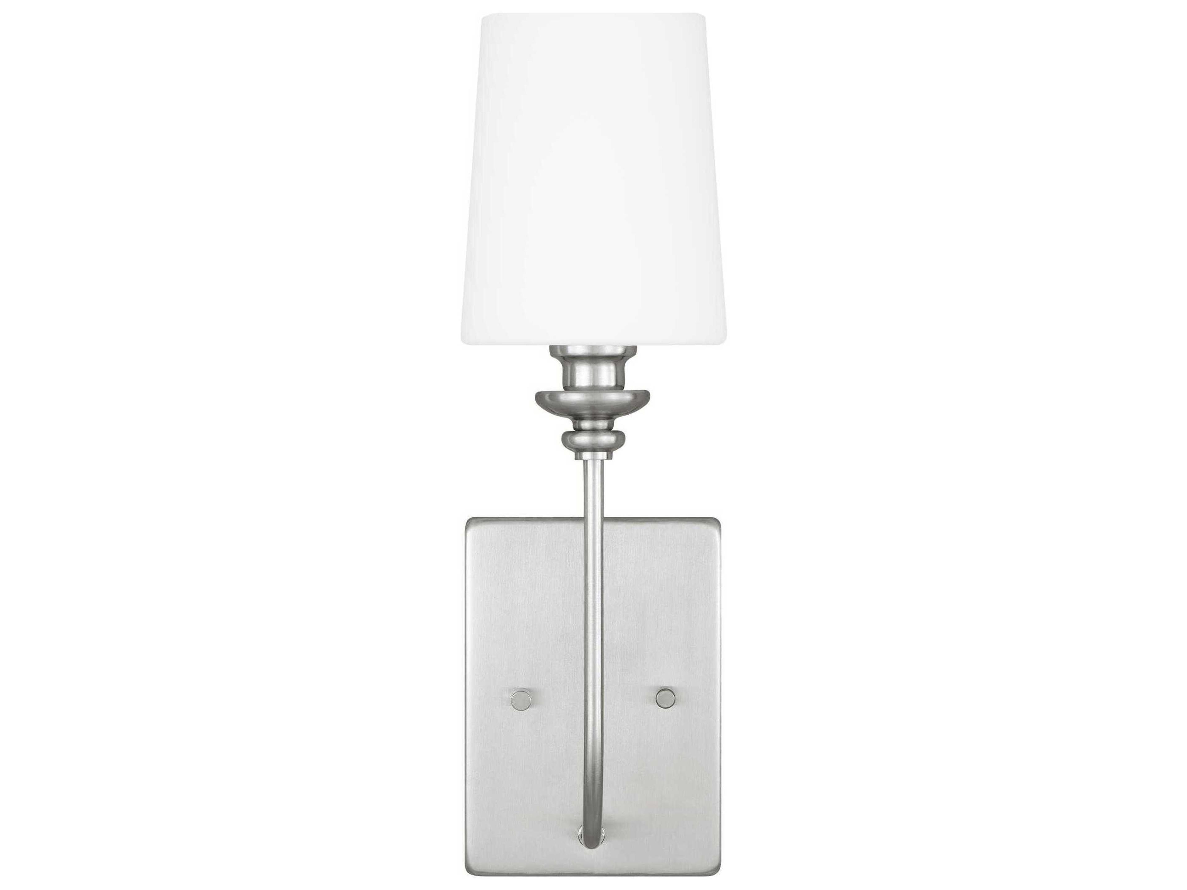 Generation Lighting Bellevue 1-Light Brushed Nickel Wall Sconce