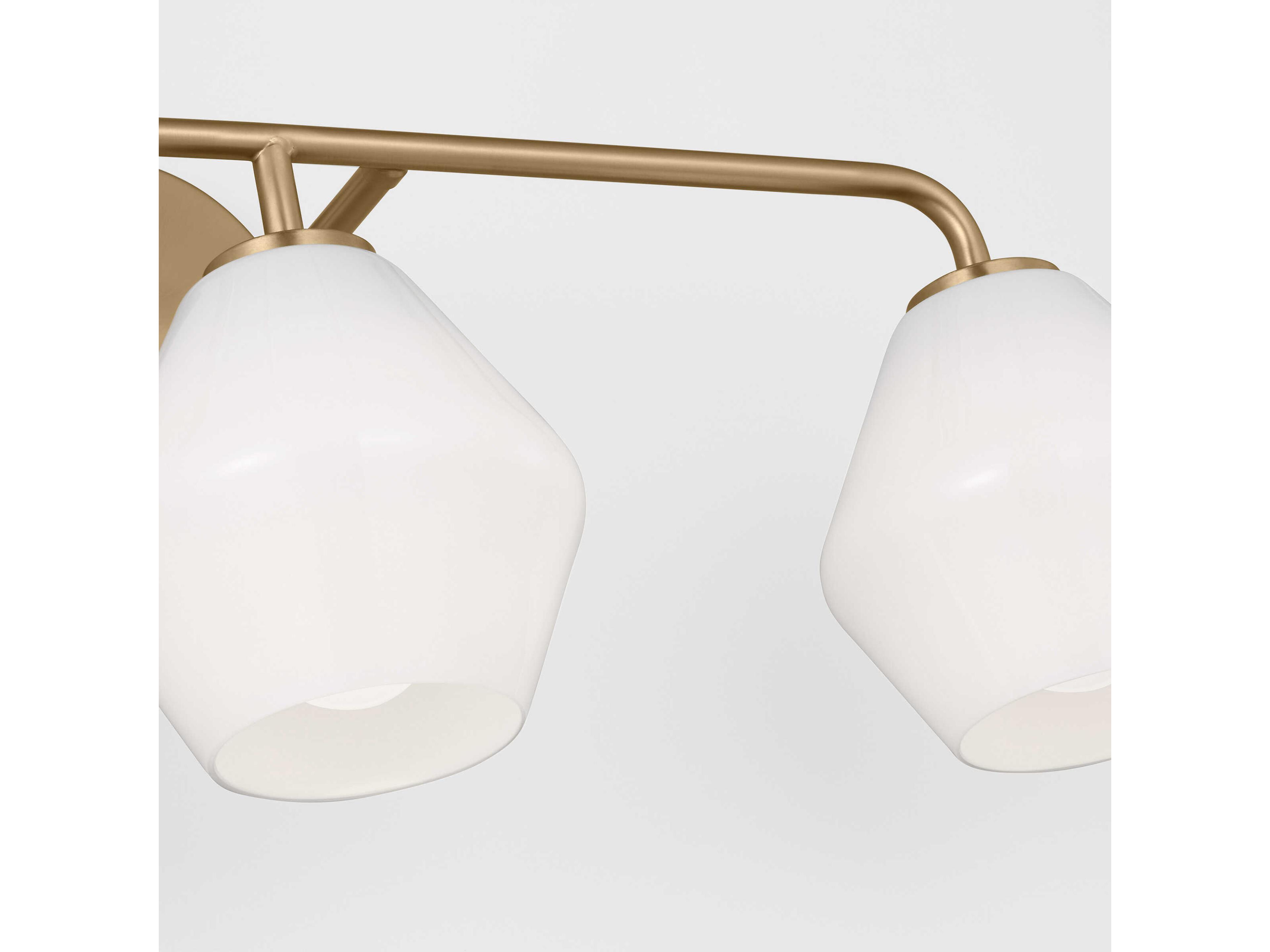 Generation Lighting Jett 3-Light Satin Brass Vanity Light