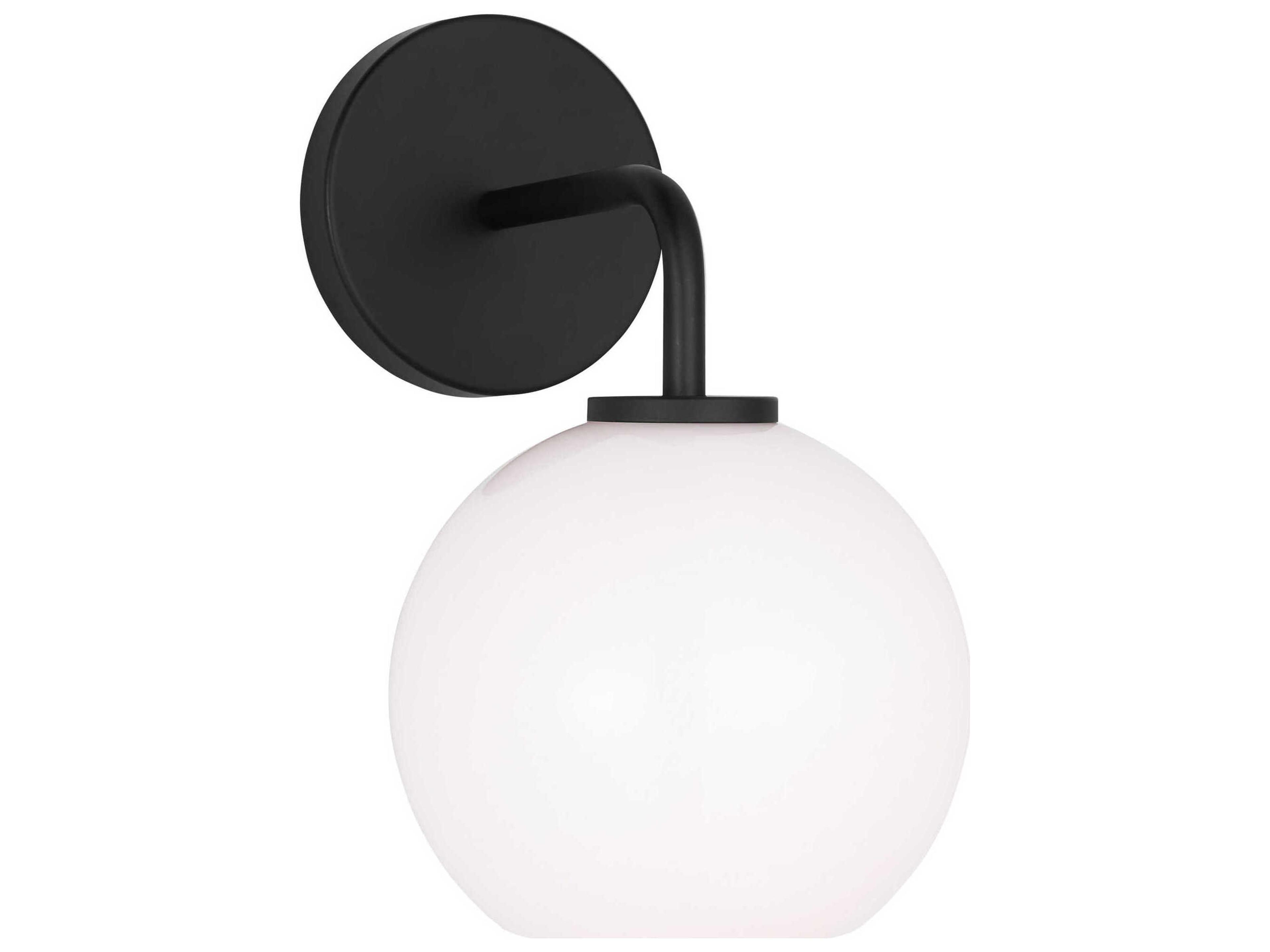 Orley 1-Light Midnight Black Wall Sconce