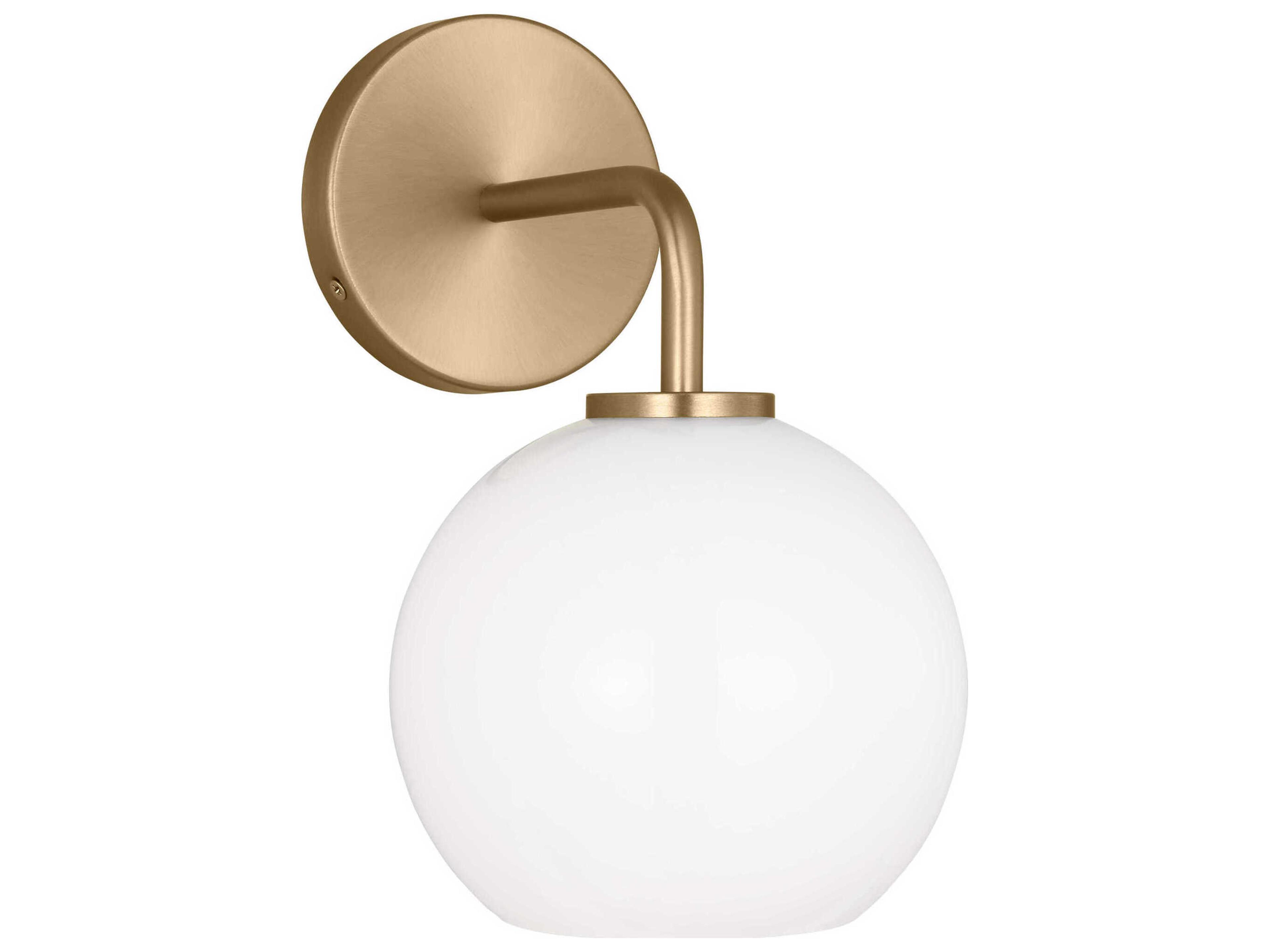 Orley 1-Light Satin Brass Wall Sconce