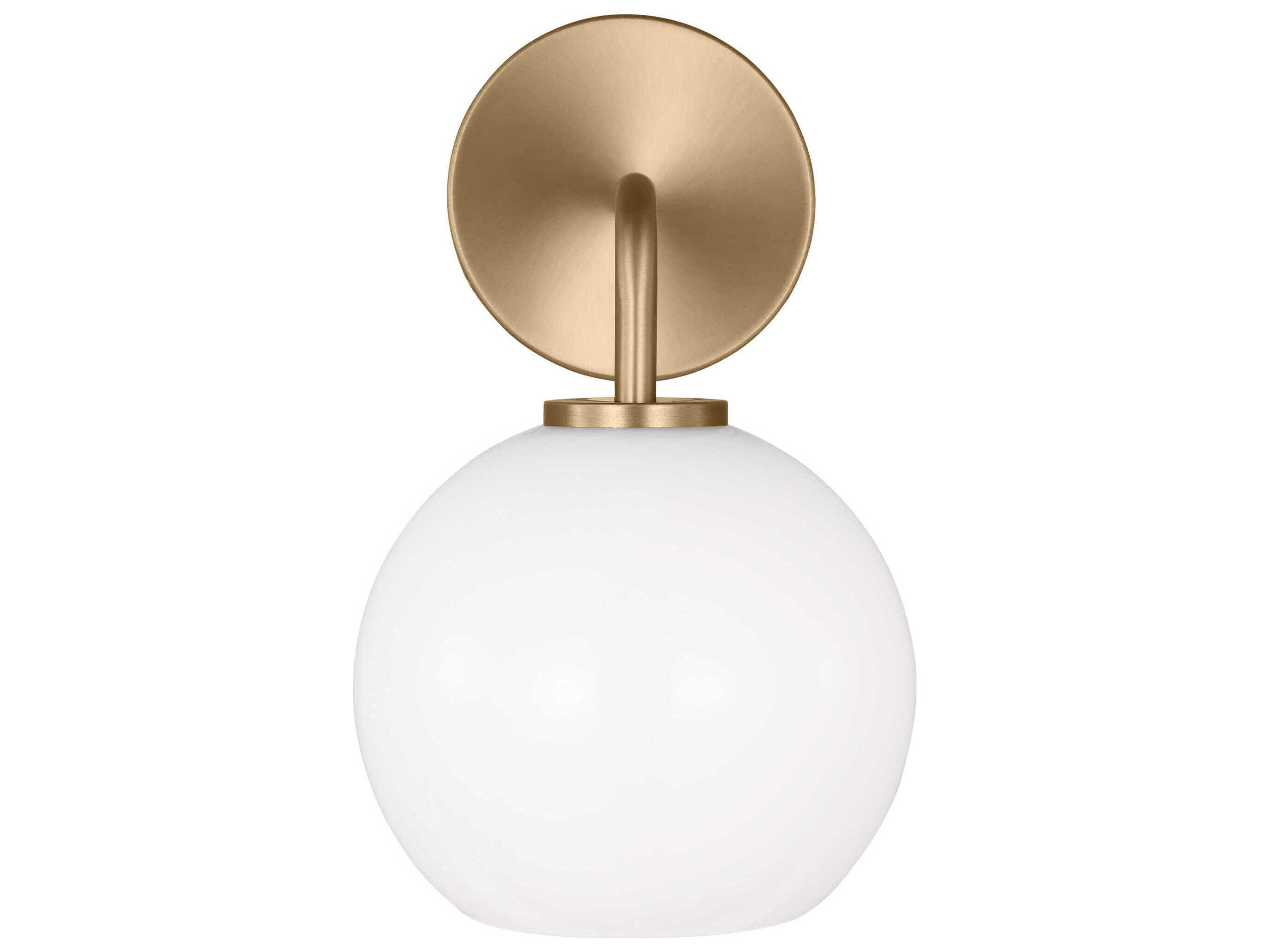 Generation Lighting Orley 1-Light Satin Brass Wall Sconce