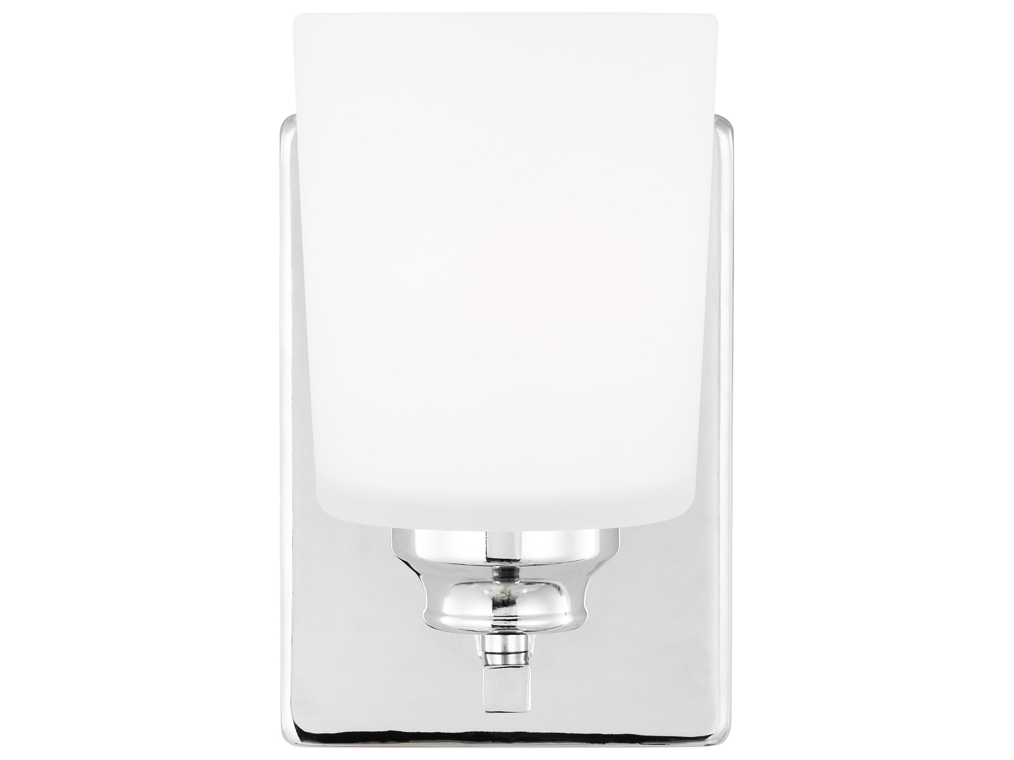 Vinton 1-Light Chrome Wall Sconce