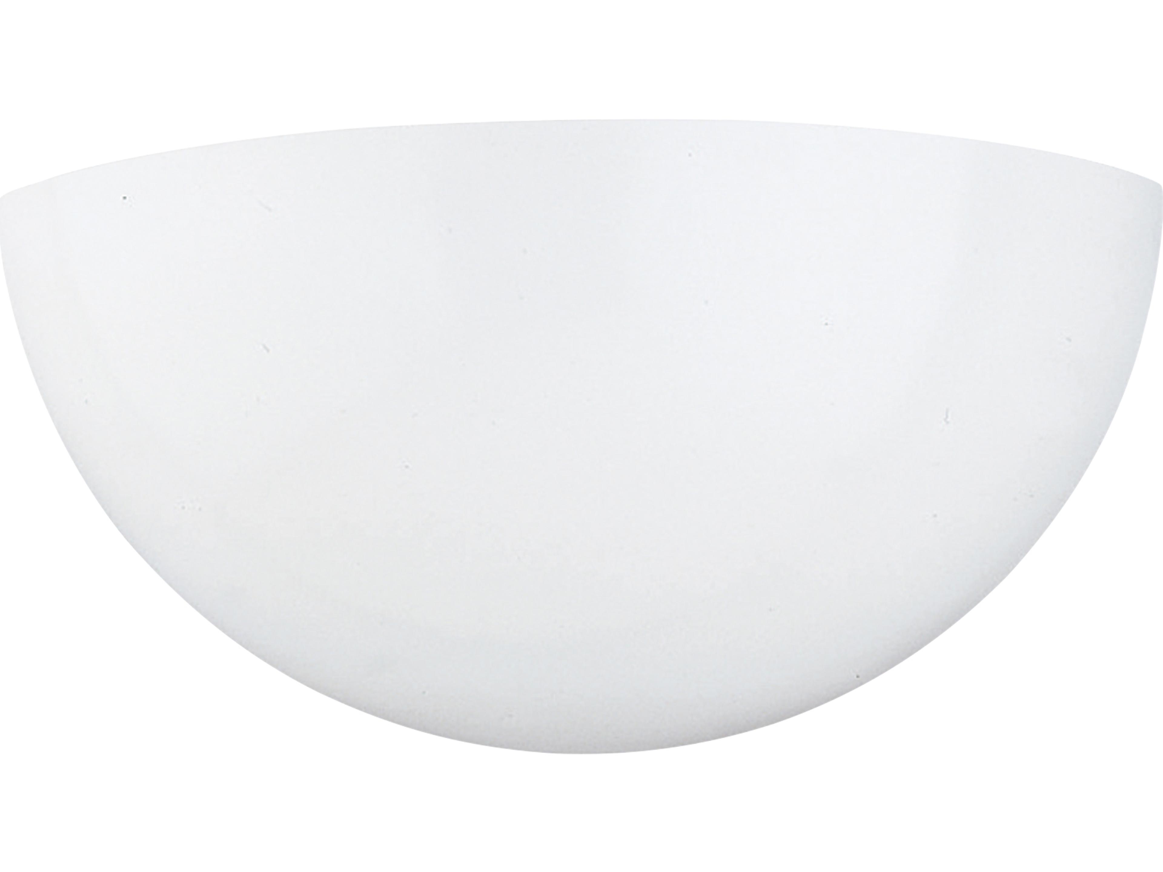 Edla 1-Light White Wall Sconce