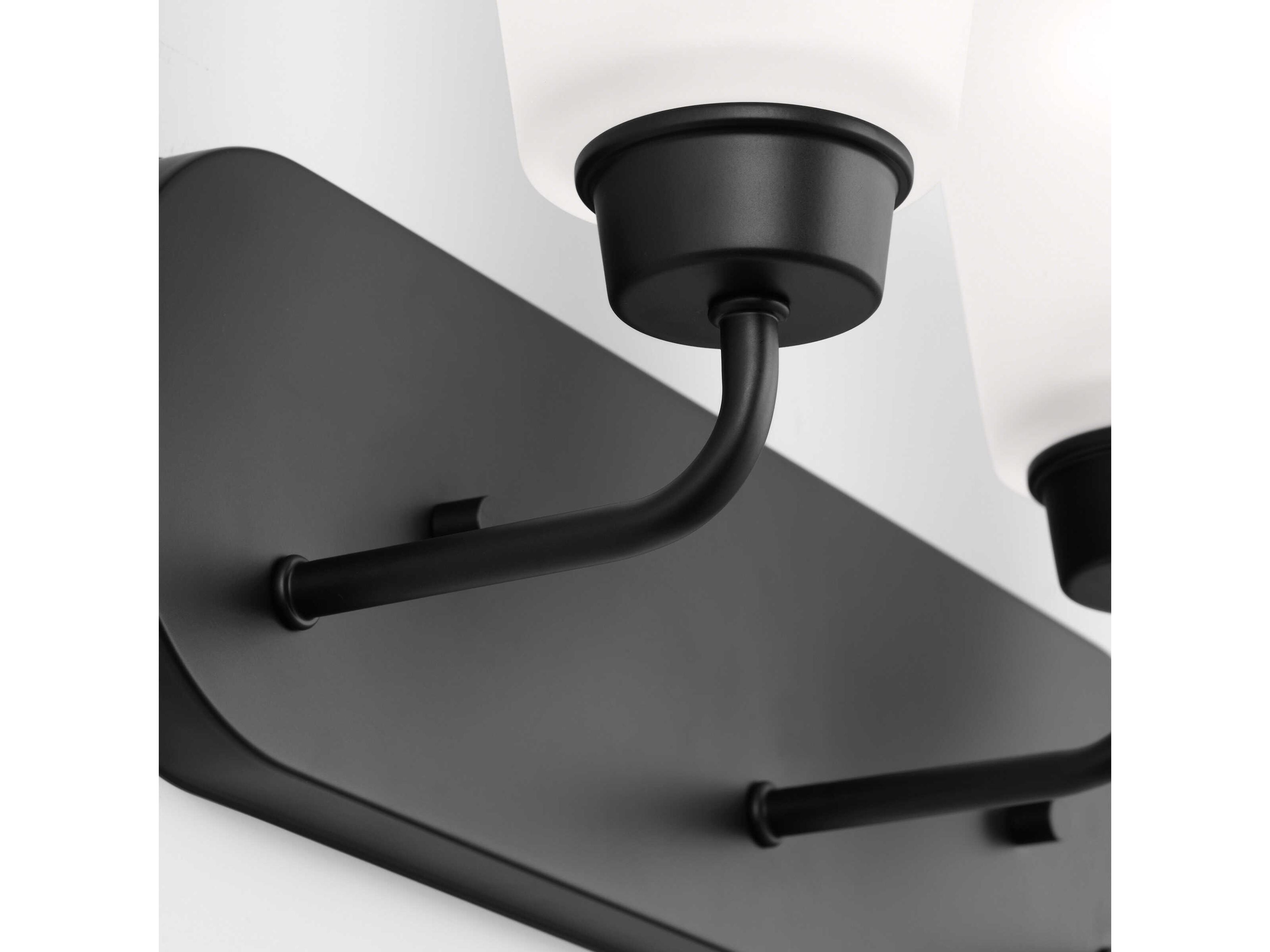 Generation Lighting Kerrville 3-Light Midnight Black Vanity Light