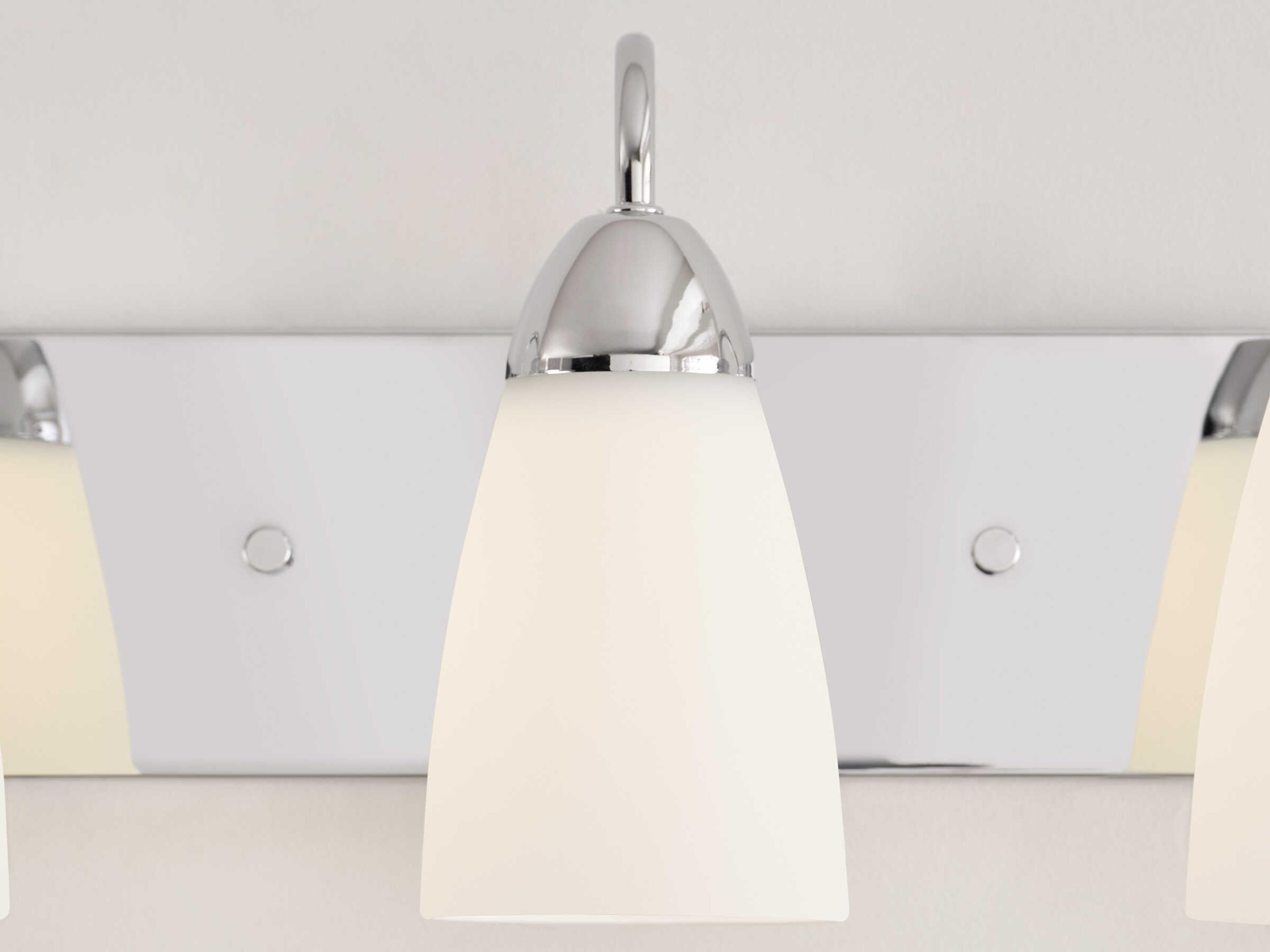 Generation Lighting Seville 3-Light Chrome Glass Vanity Light