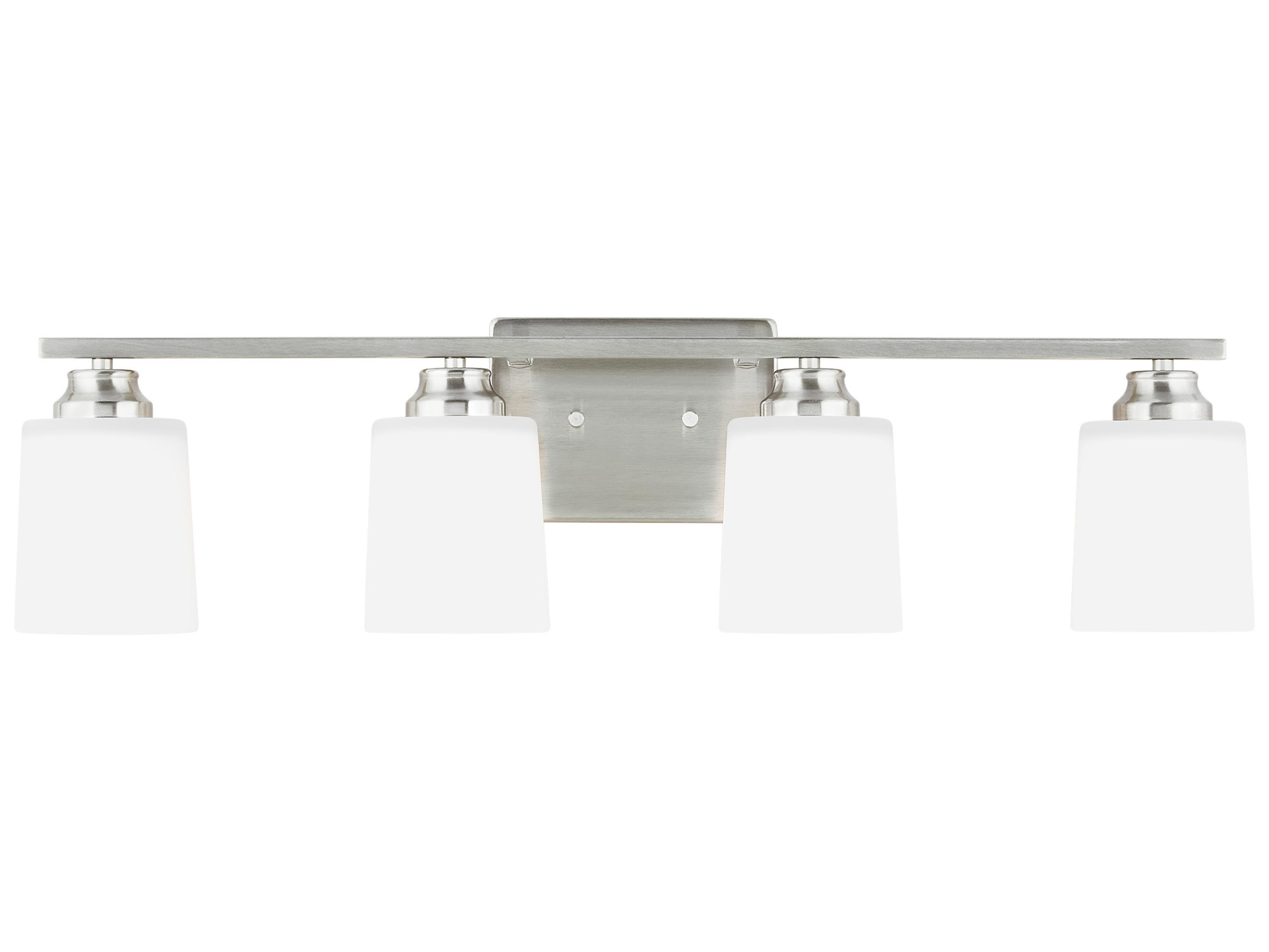 Vinton 4-Light Brushed Nickel Vanity Light