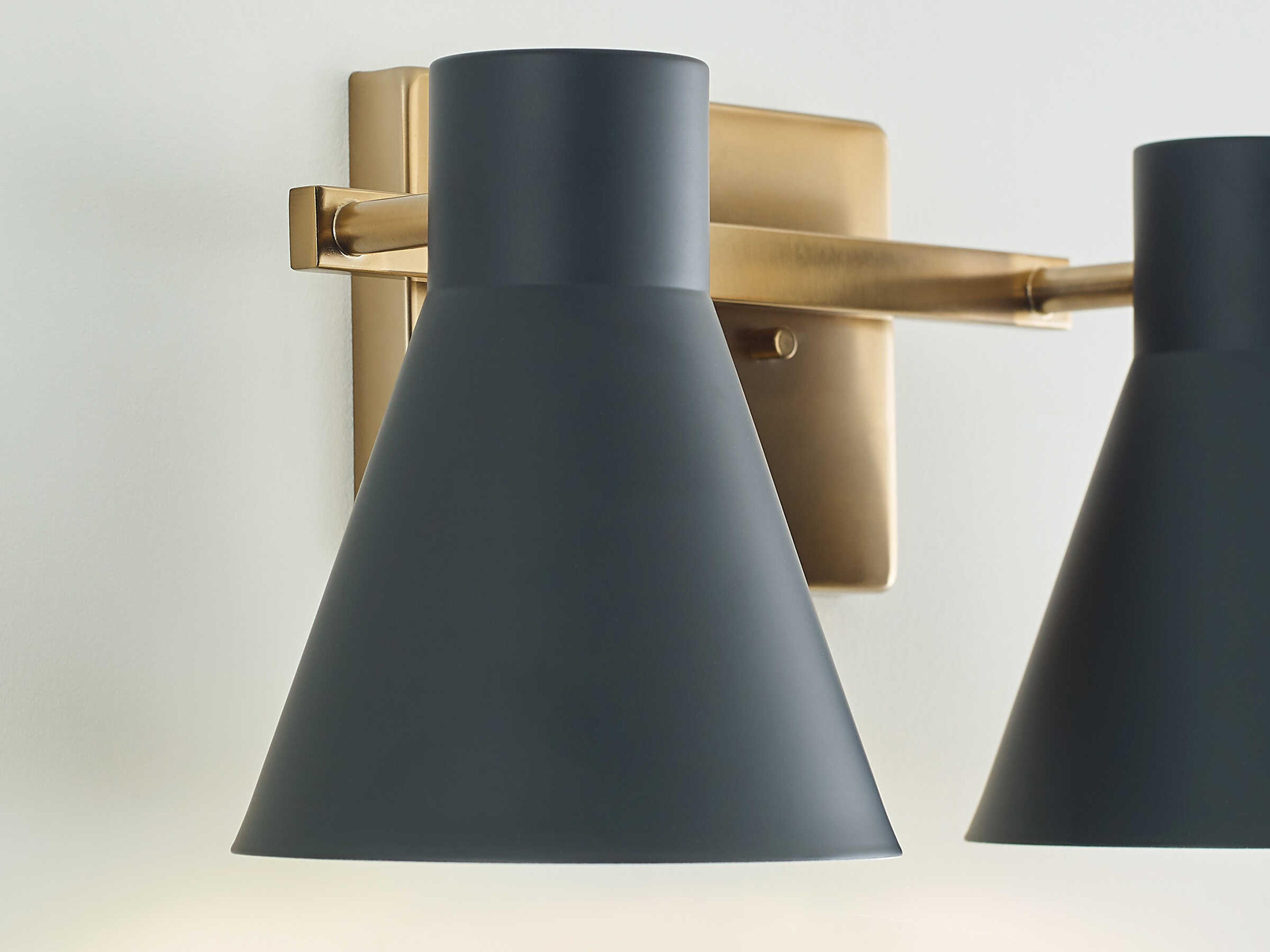 Generation Lighting Towner 2-Light Satin Brass Vanity Light