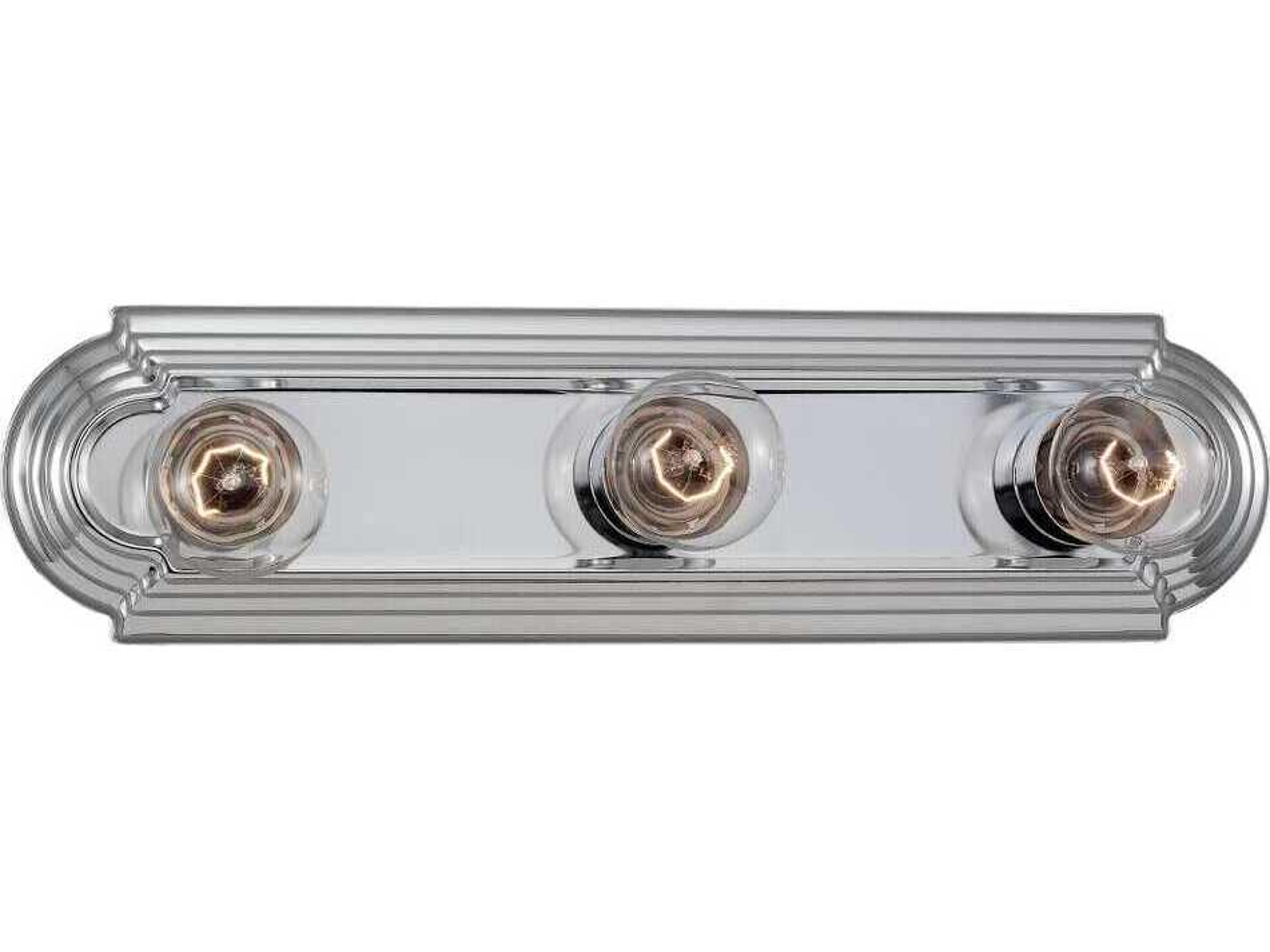 De-lovely 3-Light Chrome Vanity Light