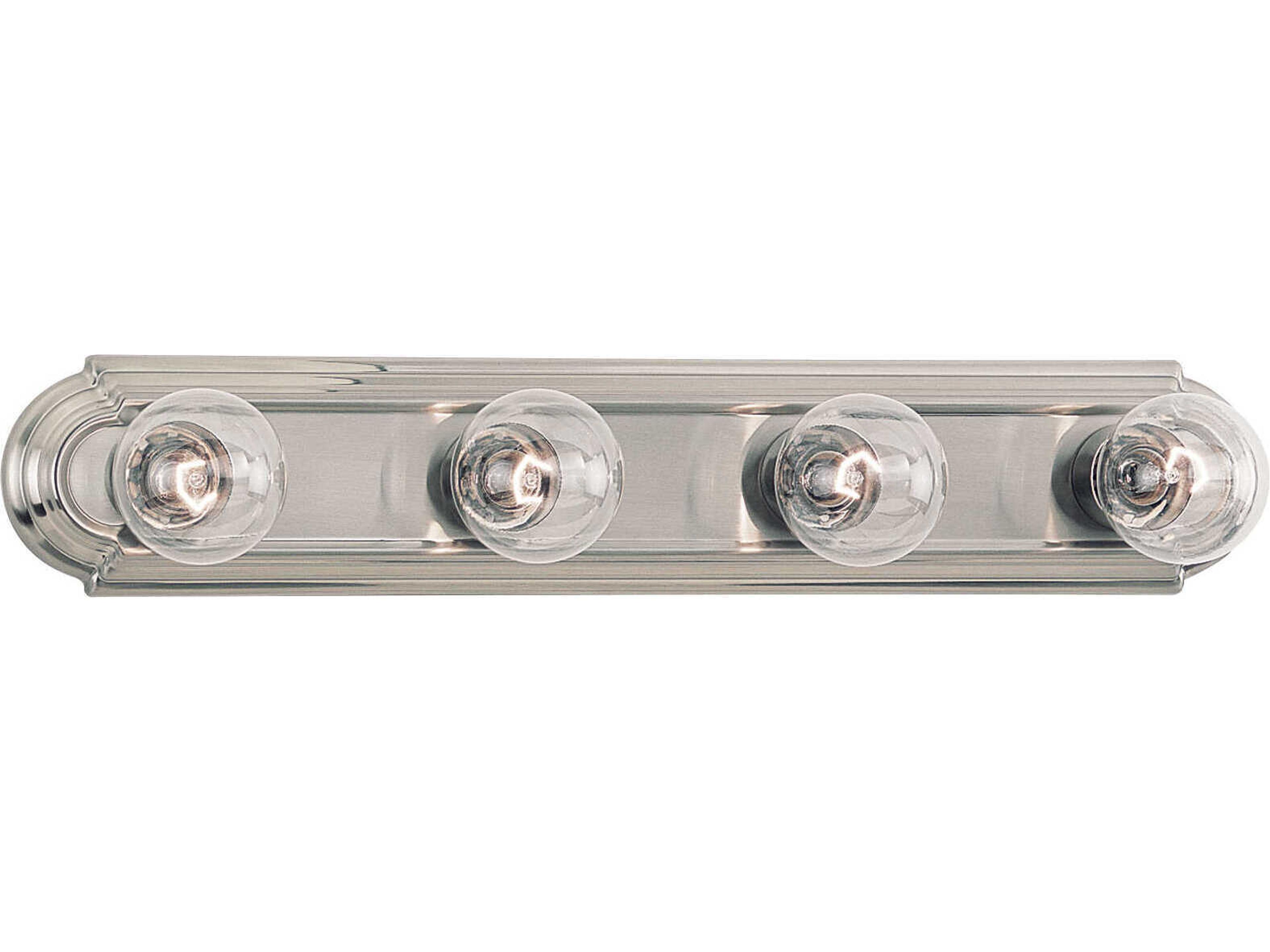 De-lovely 4-Light Brushed Nickel Vanity Light