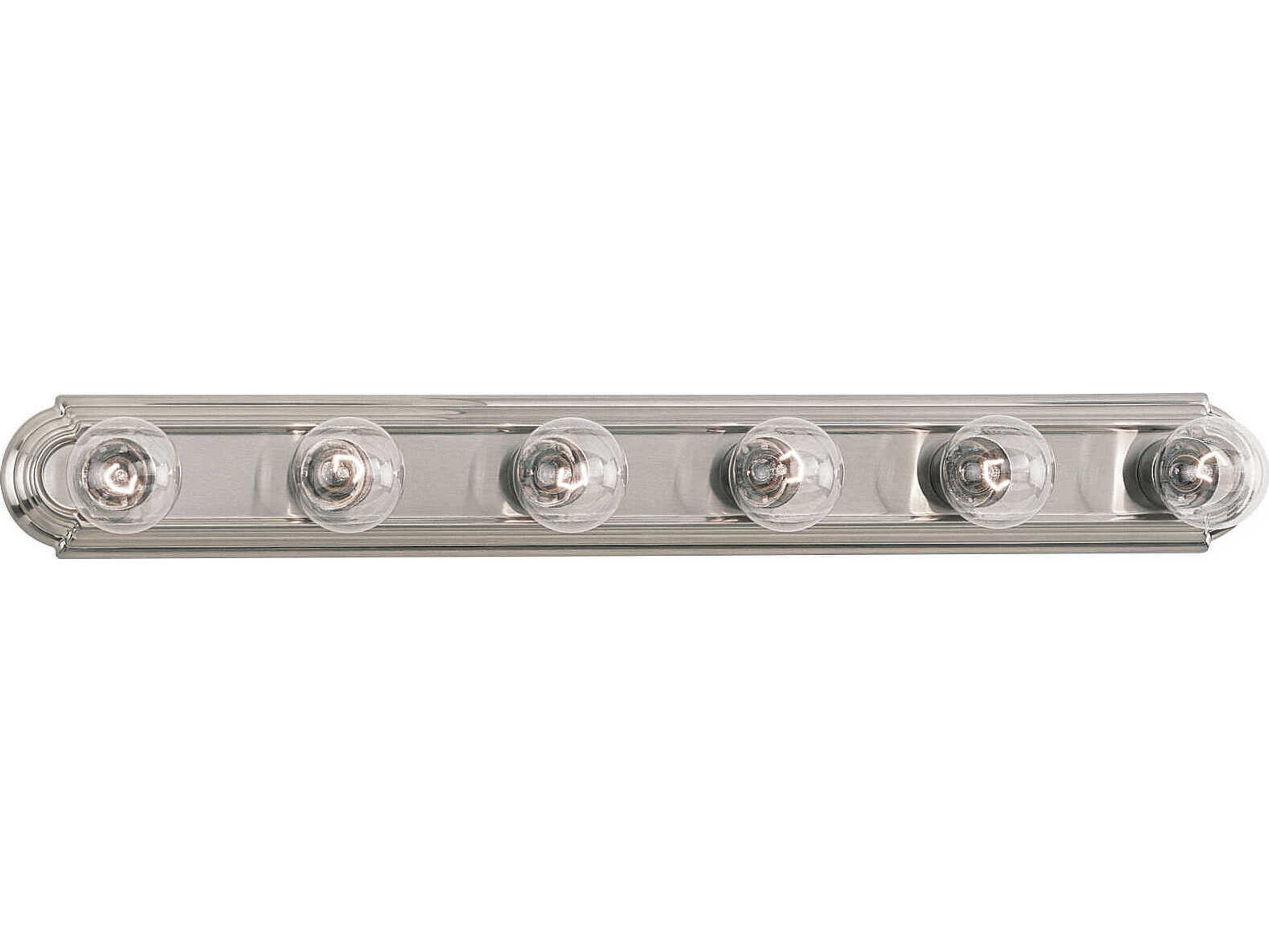 De-lovely 6-Light Brushed Nickel Vanity Light
