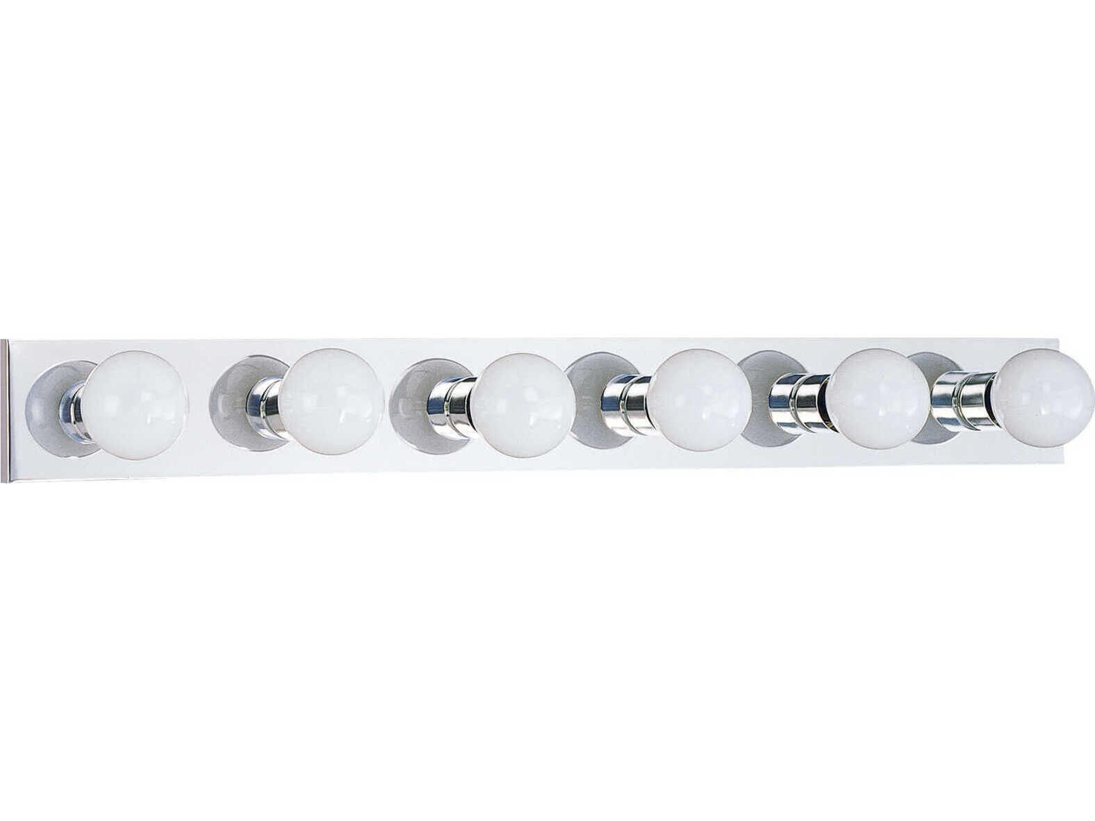 Center Stage 6-Light Chrome Vanity Light