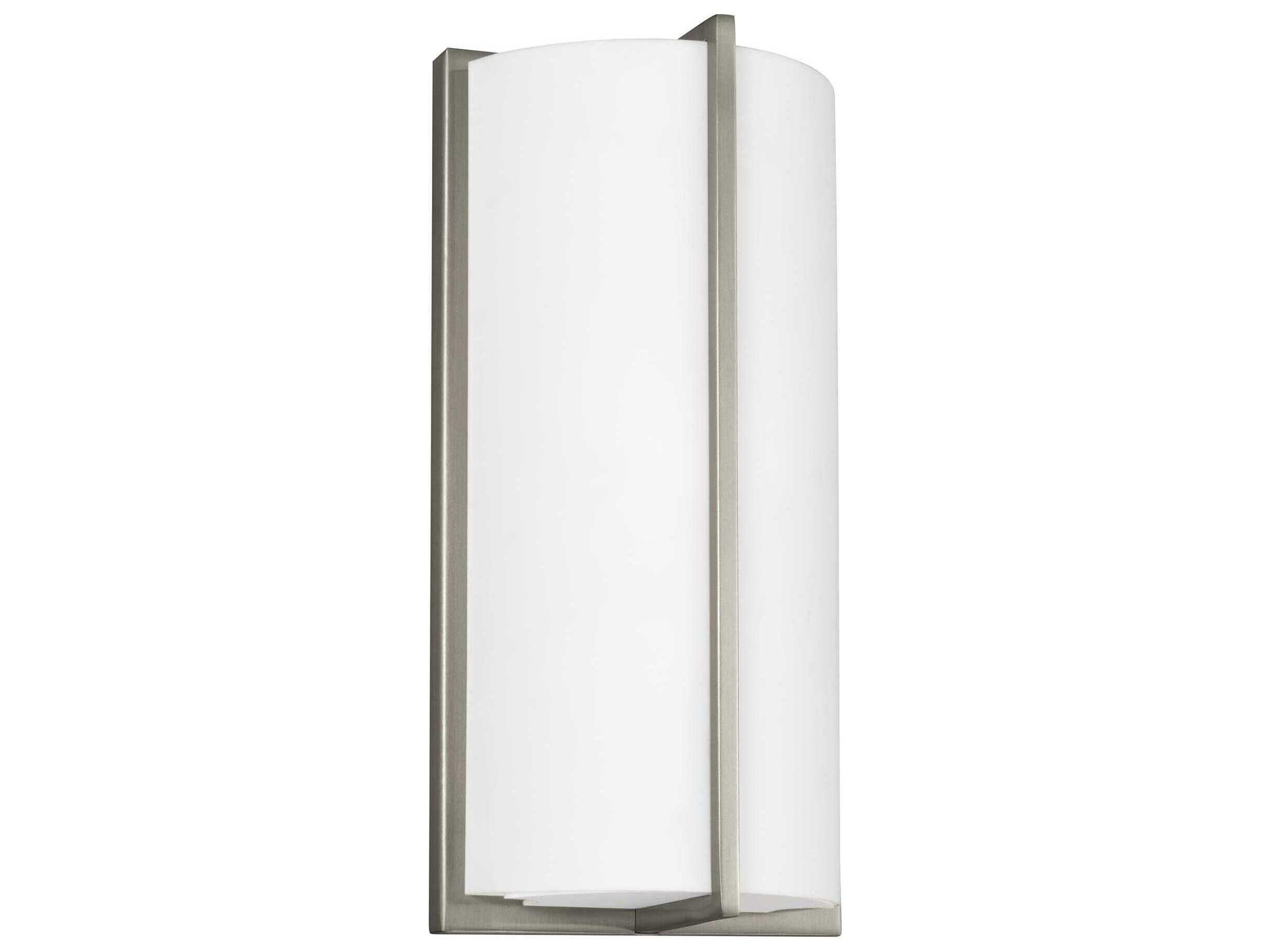 Faron 1-Light Brushed Nickel LED Wall Sconce