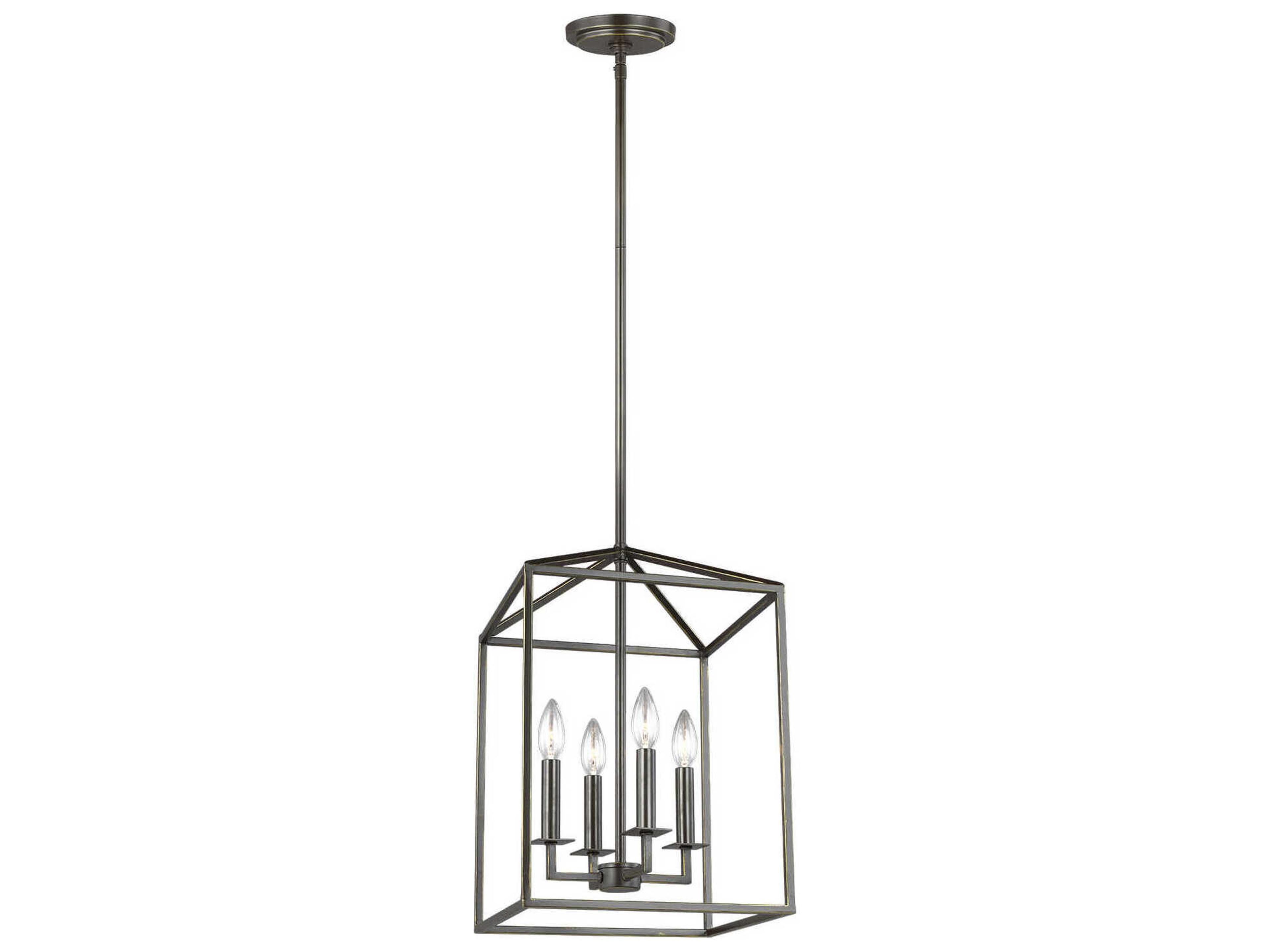 Perryton 4-Light Bronze Mini Pendant