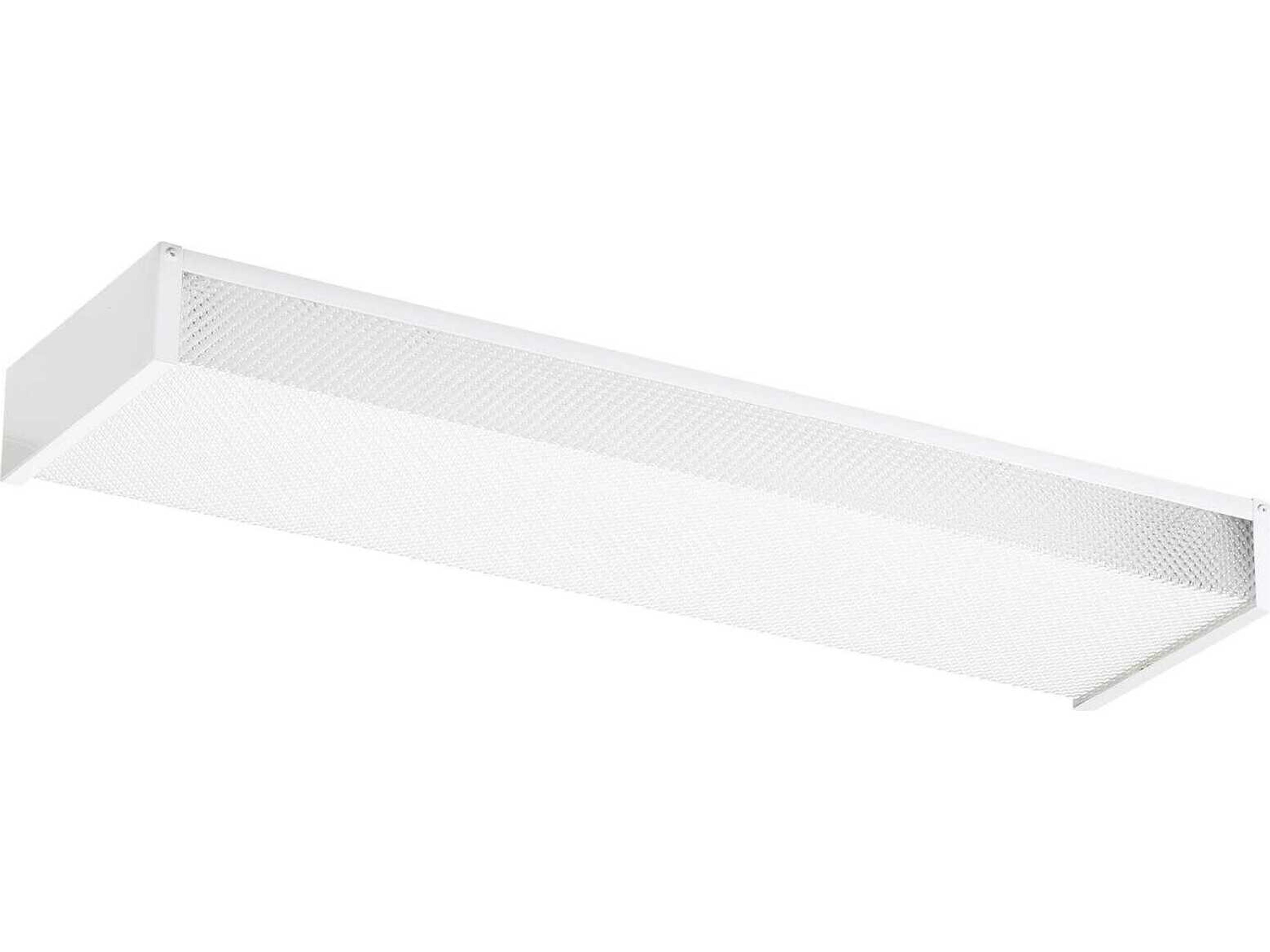 Drop Lens 1-Light White LED Flush Mount