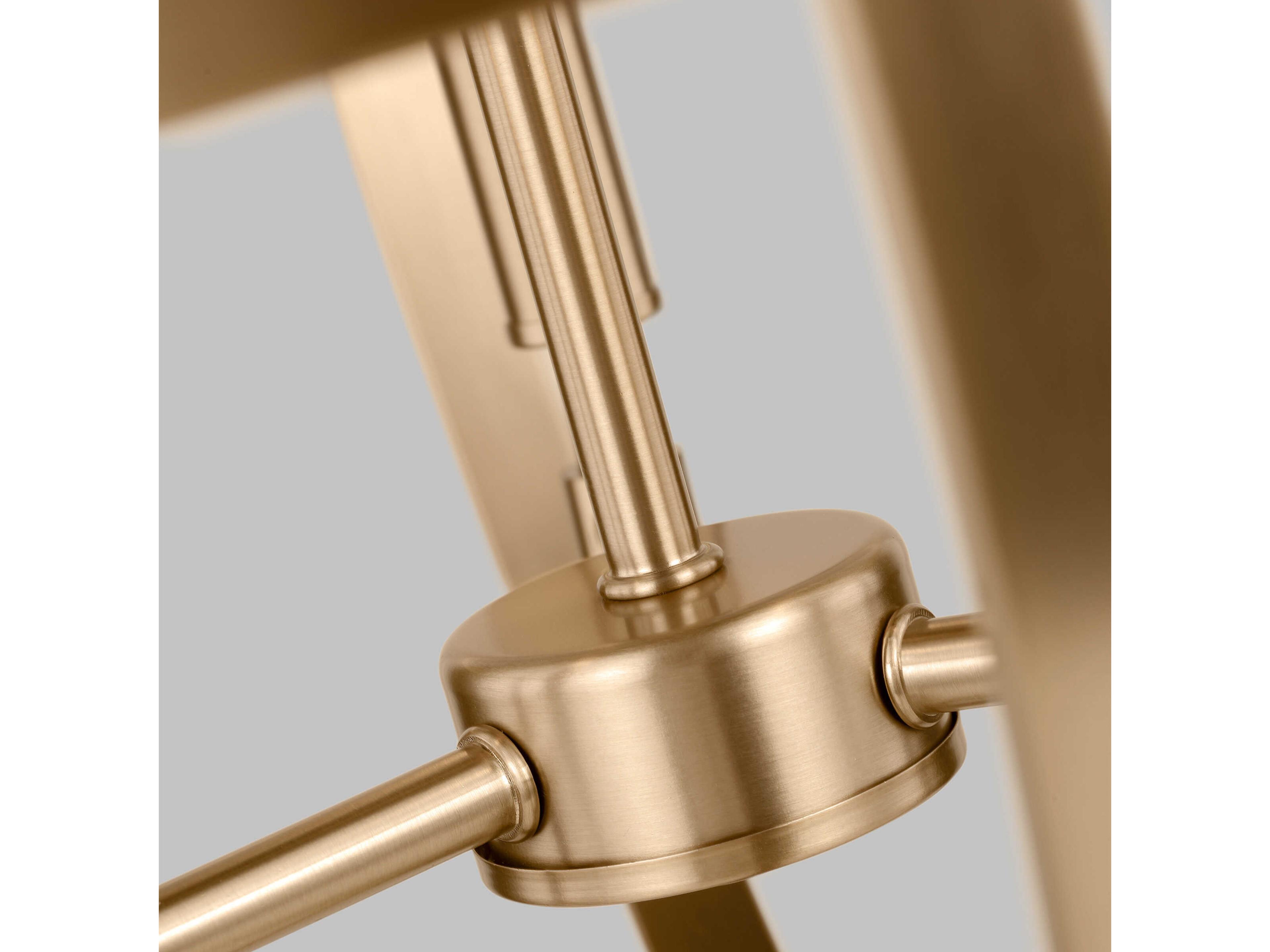 Generation Lighting Exmoore 3-Light Satin Brass Globe Pendant